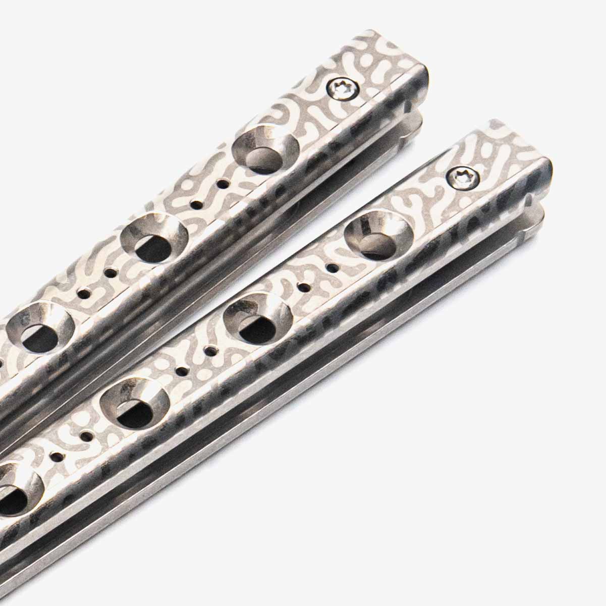 FLY One - Titanium Balisong-Balisong Knife-Flytanium USA-Flytanium