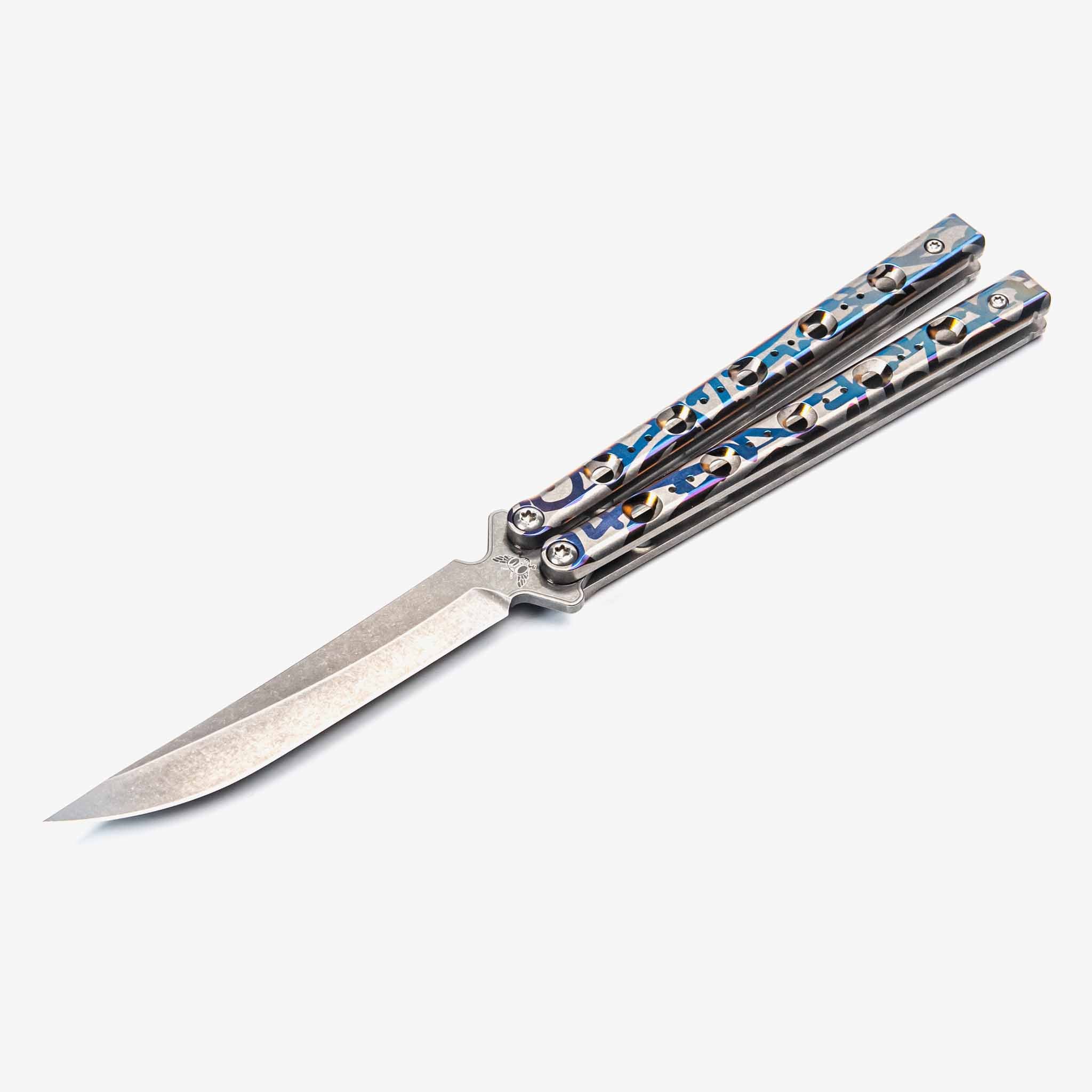 FLY One - Titanium Balisong-Balisong Knife-Flytanium USA-Multi Streetstyle 113-Flytanium