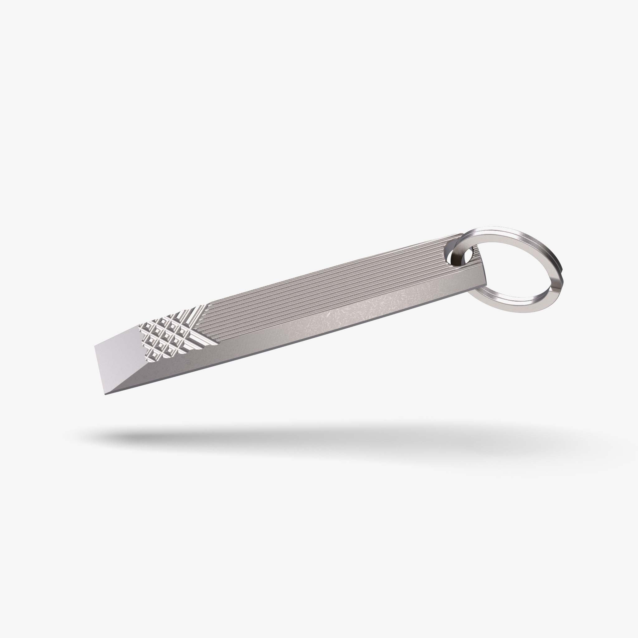 Flybar Keychain Prybar-Tool-Flytanium-Titanium Stonewash-Flytanium