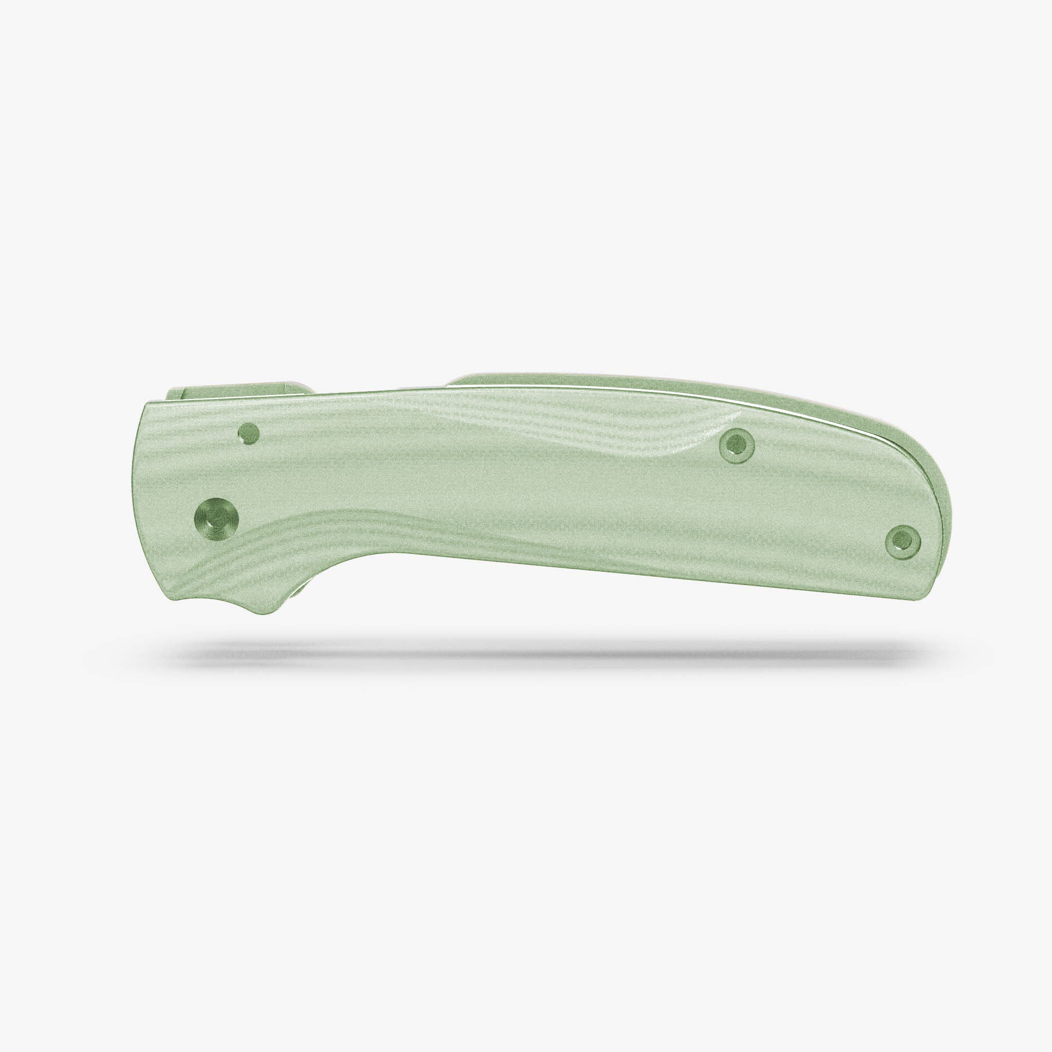 G-10 Lotus Scales for Spyderco Shaman-Scales-Spyderco-Natural Jade-Flytanium