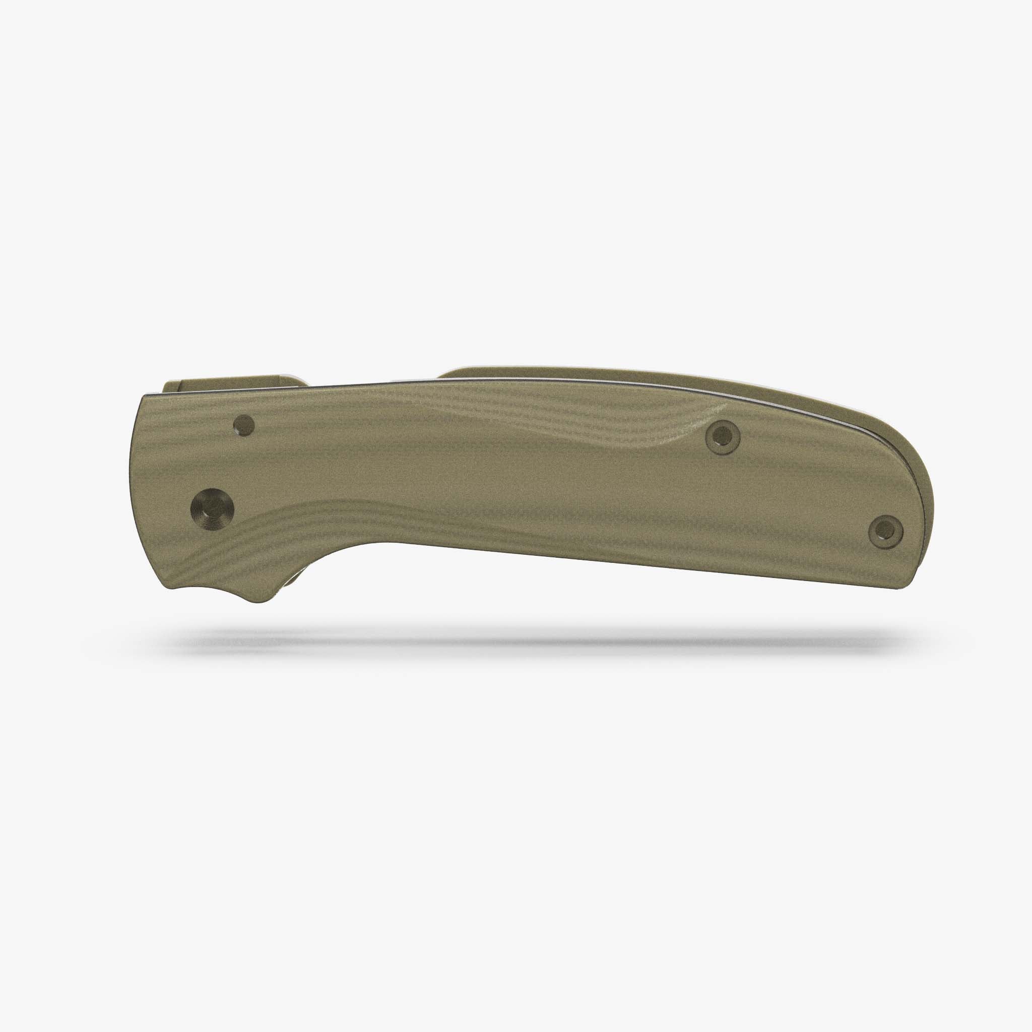 G-10 Lotus Scales for Spyderco Shaman-Scales-Spyderco-OD Green-Flytanium