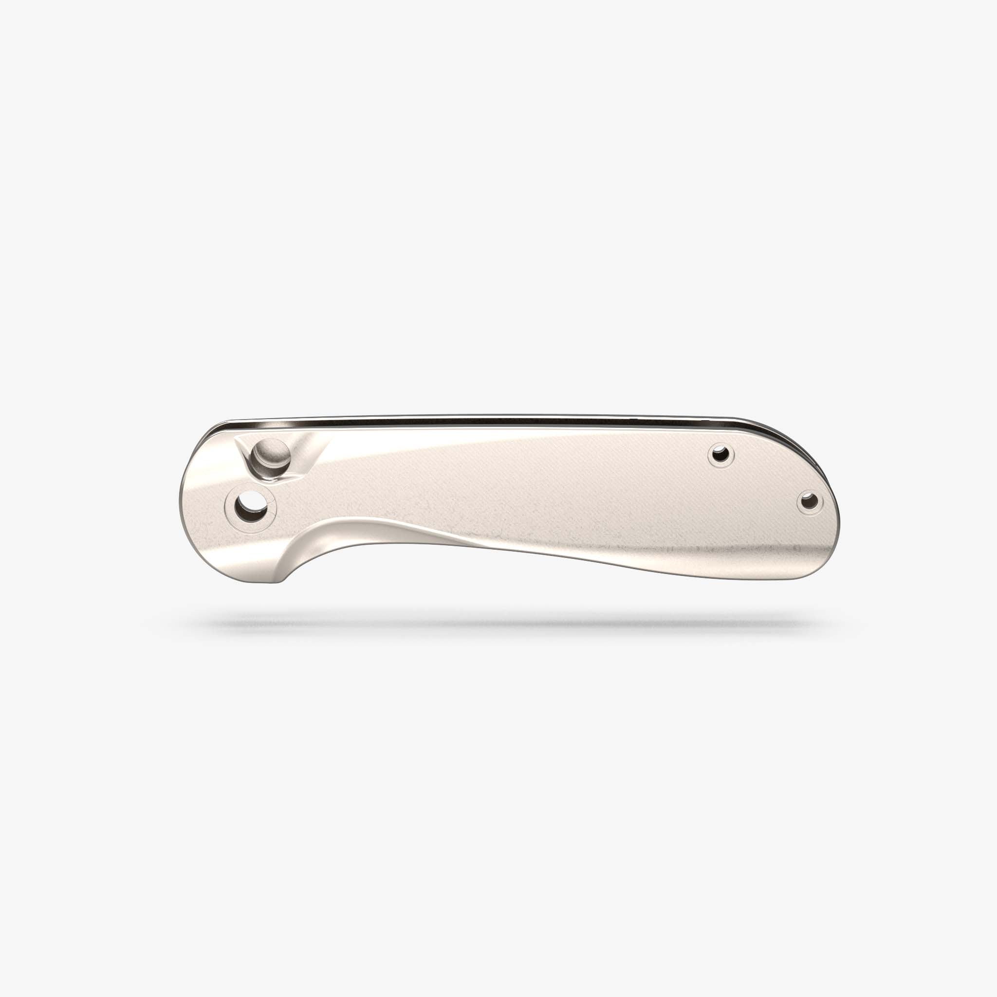 Contoured Titanium Scales for CIVIVI Elementum II-Scales-CIVIVI-Titanium Stonewash-Flytanium