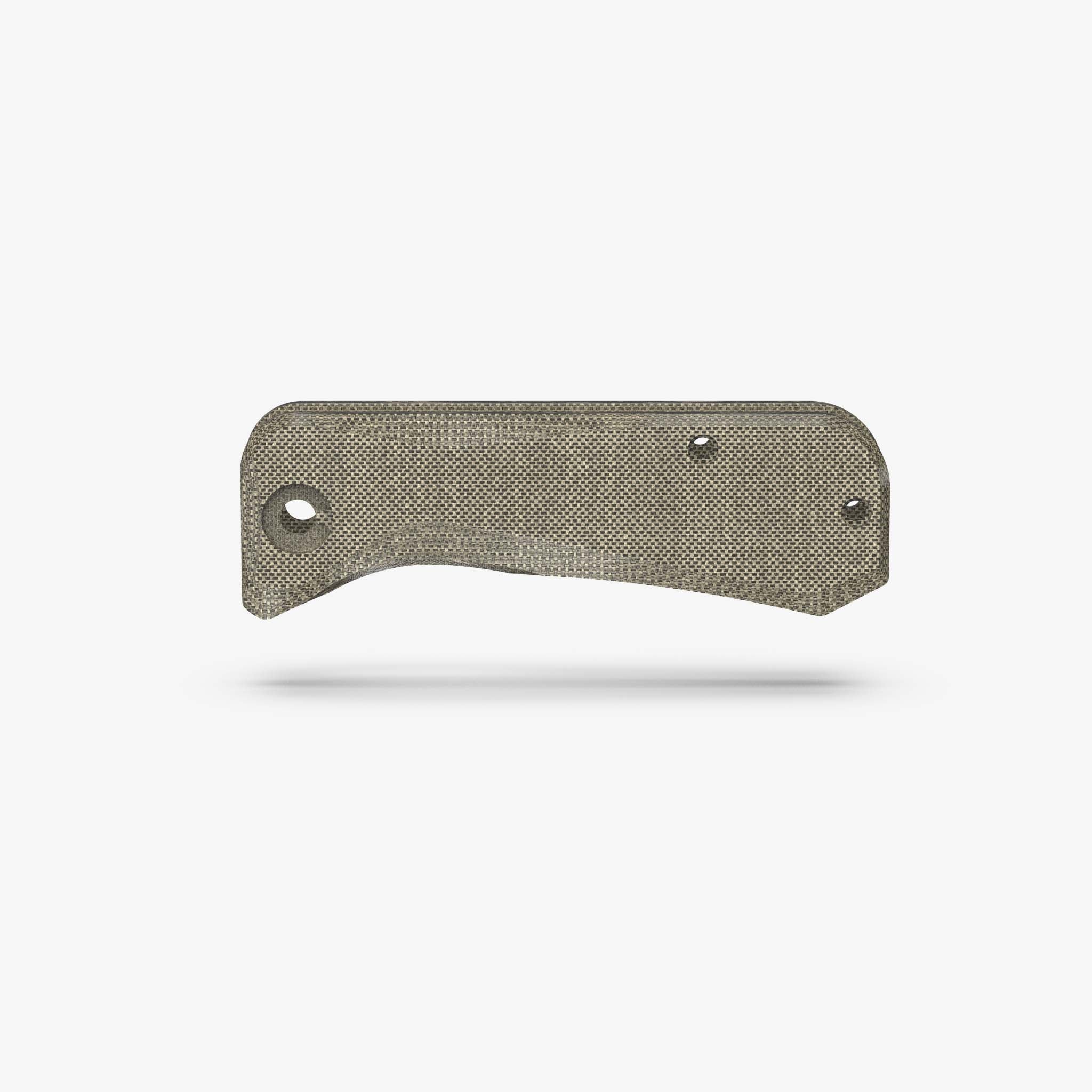 Groove Micarta Scales for WE Banter Knife-Scales-WE-Green Canvas-Flytanium