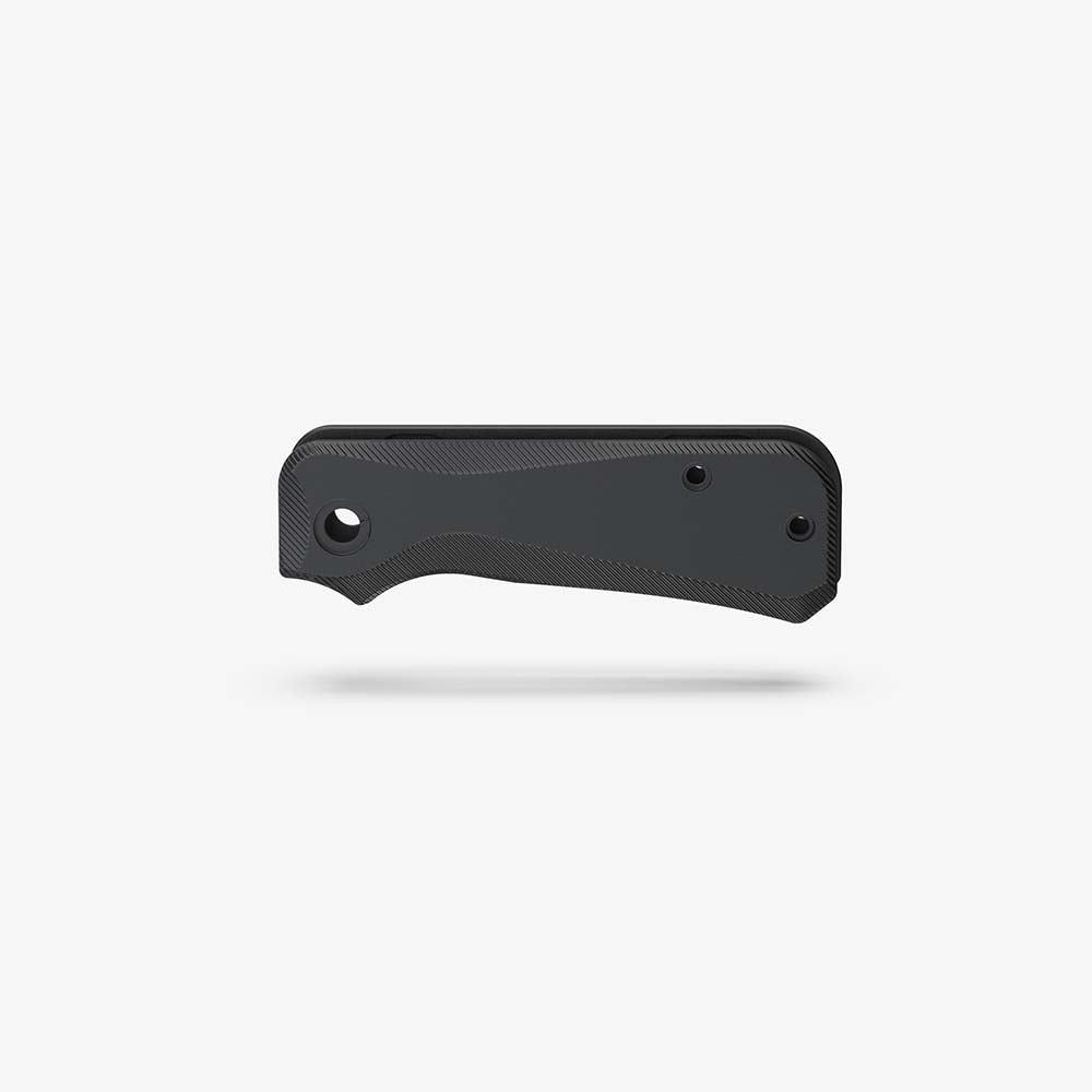 Groove Titanium Scales for CIVIVI Baby Banter Knife-Titanium Black