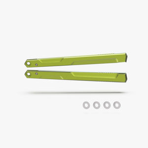 Aluminum v1.5 Handles for the Kershaw Lucha Balisong-Volt Lime