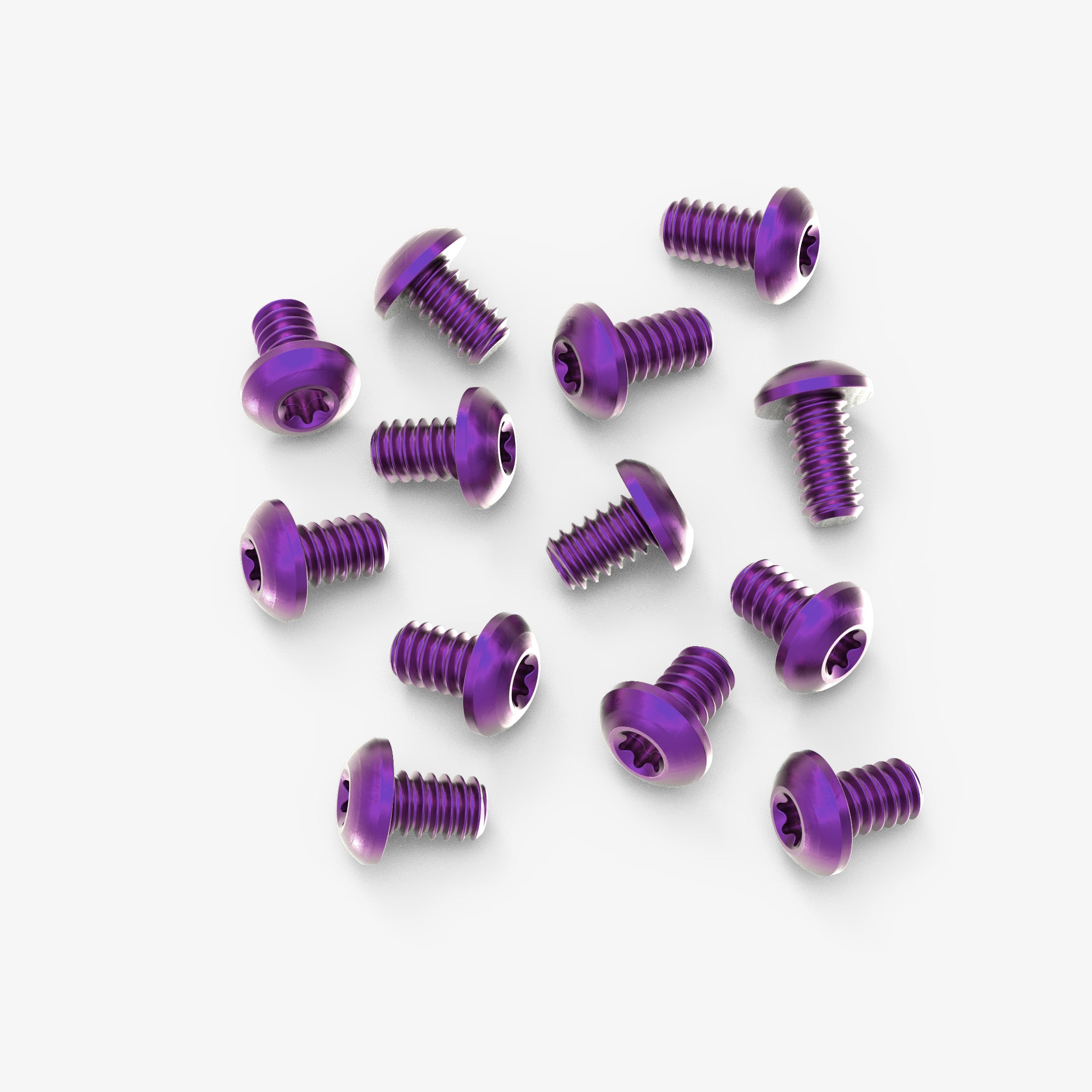 Set of 13 Titanium Body Screws for Benchmade Taggedout-Hardware-Benchmade-Purple Anodize-Flytanium
