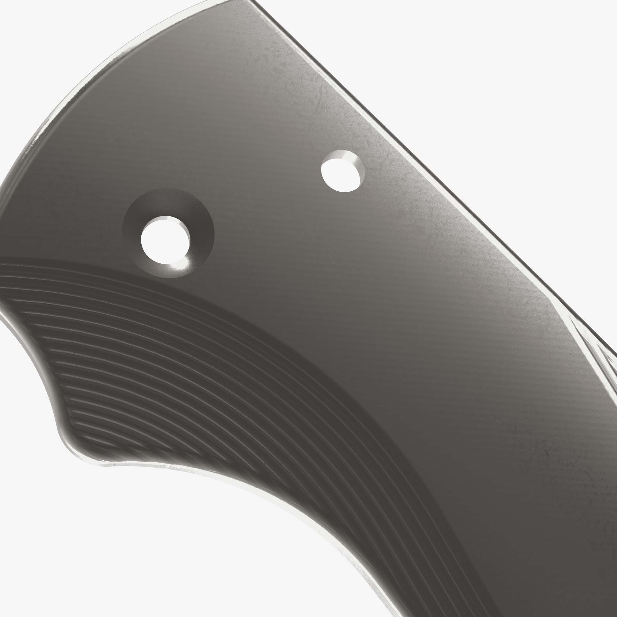 Titanium Lotus Scales for Spyderco Shaman