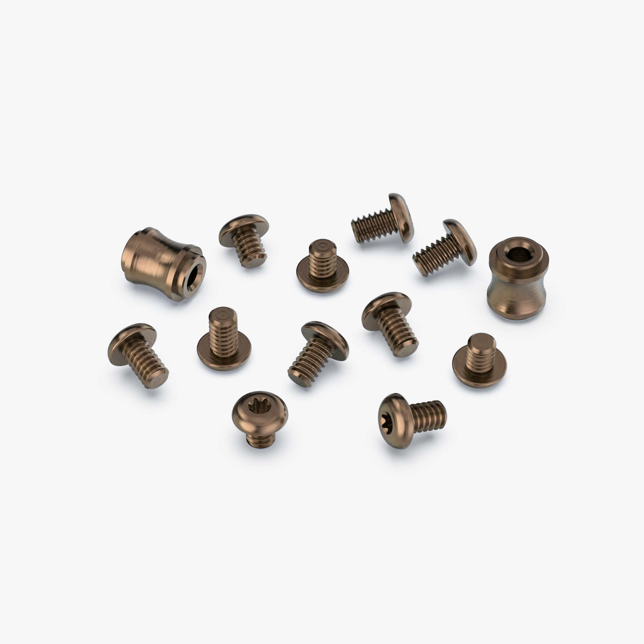 Titanium Hardware Kit for 940 Radar Scales-Hardware-Benchmade-Bronze Anodize-Flytanium