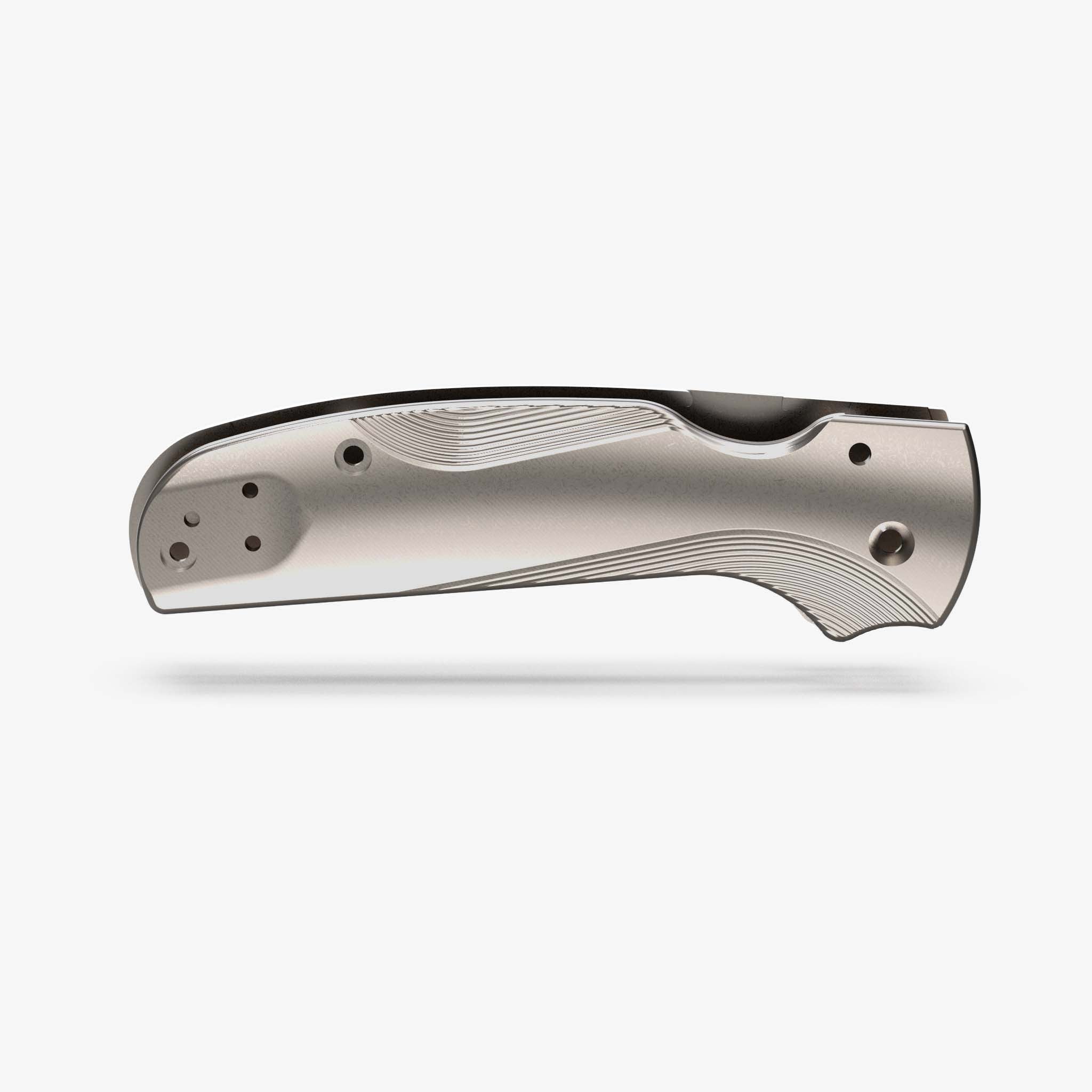 Titanium Lotus Scales for Spyderco Shaman-Scales-Spyderco-Flytanium