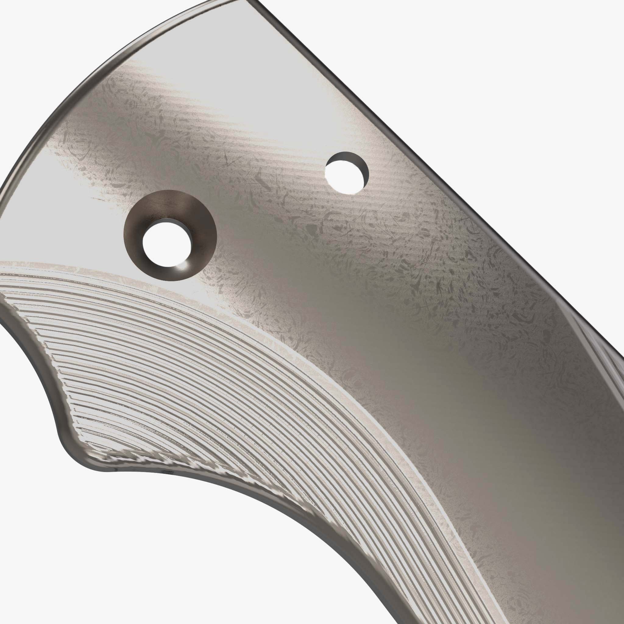 Titanium Lotus Scales for Spyderco Shaman-Scales-Spyderco-Flytanium