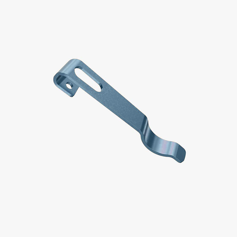 Titanium Pocket Clip for Boker Kalashnikov Knives-Pocket Clip-Boker-Dark Blue Anodize-Flytanium