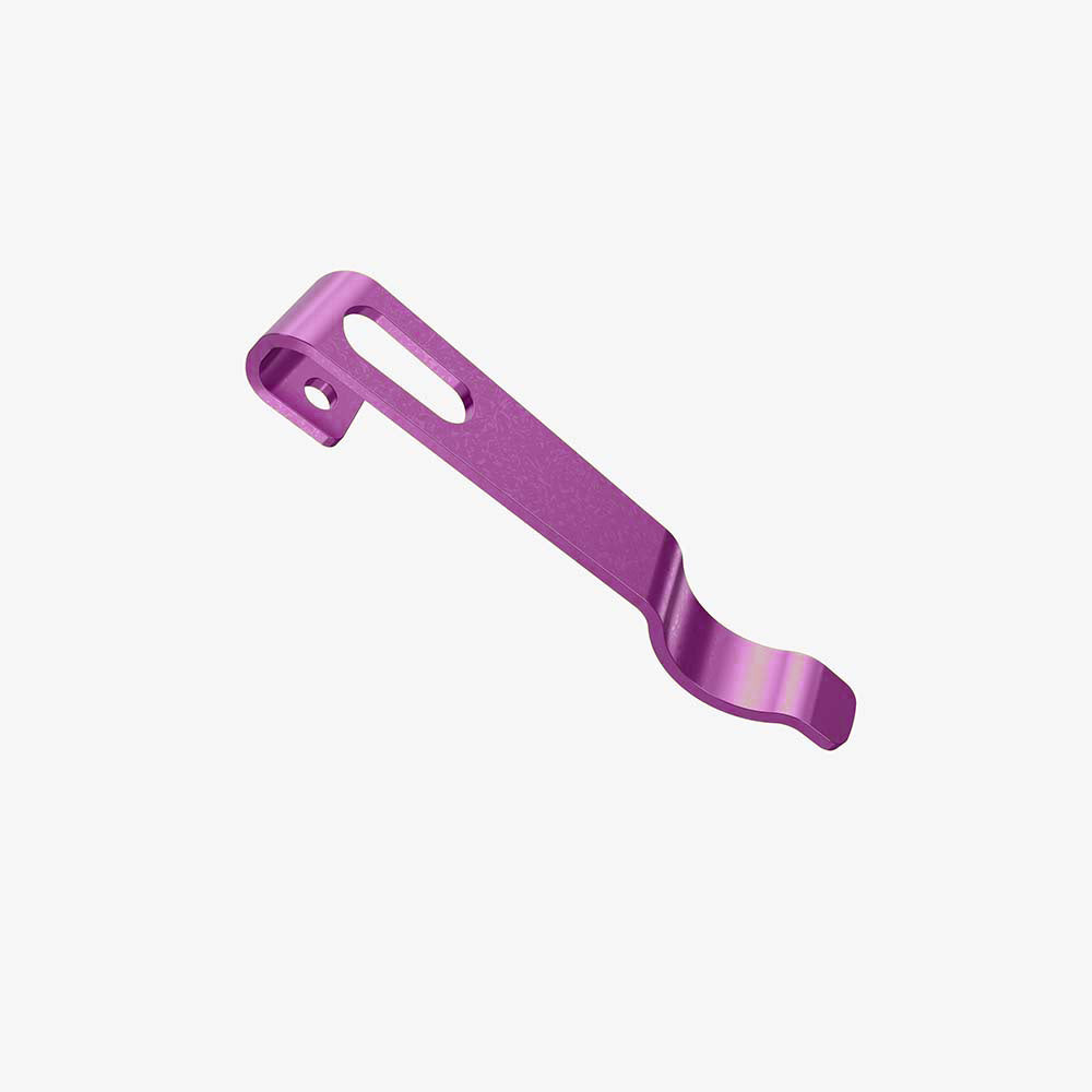 Titanium Pocket Clip for Boker Kalashnikov Knives-Pocket Clip-Boker-Magenta Anodize-Flytanium