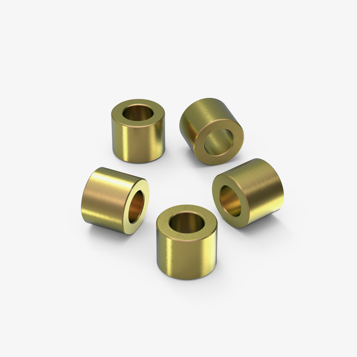Titanium Pony Beads