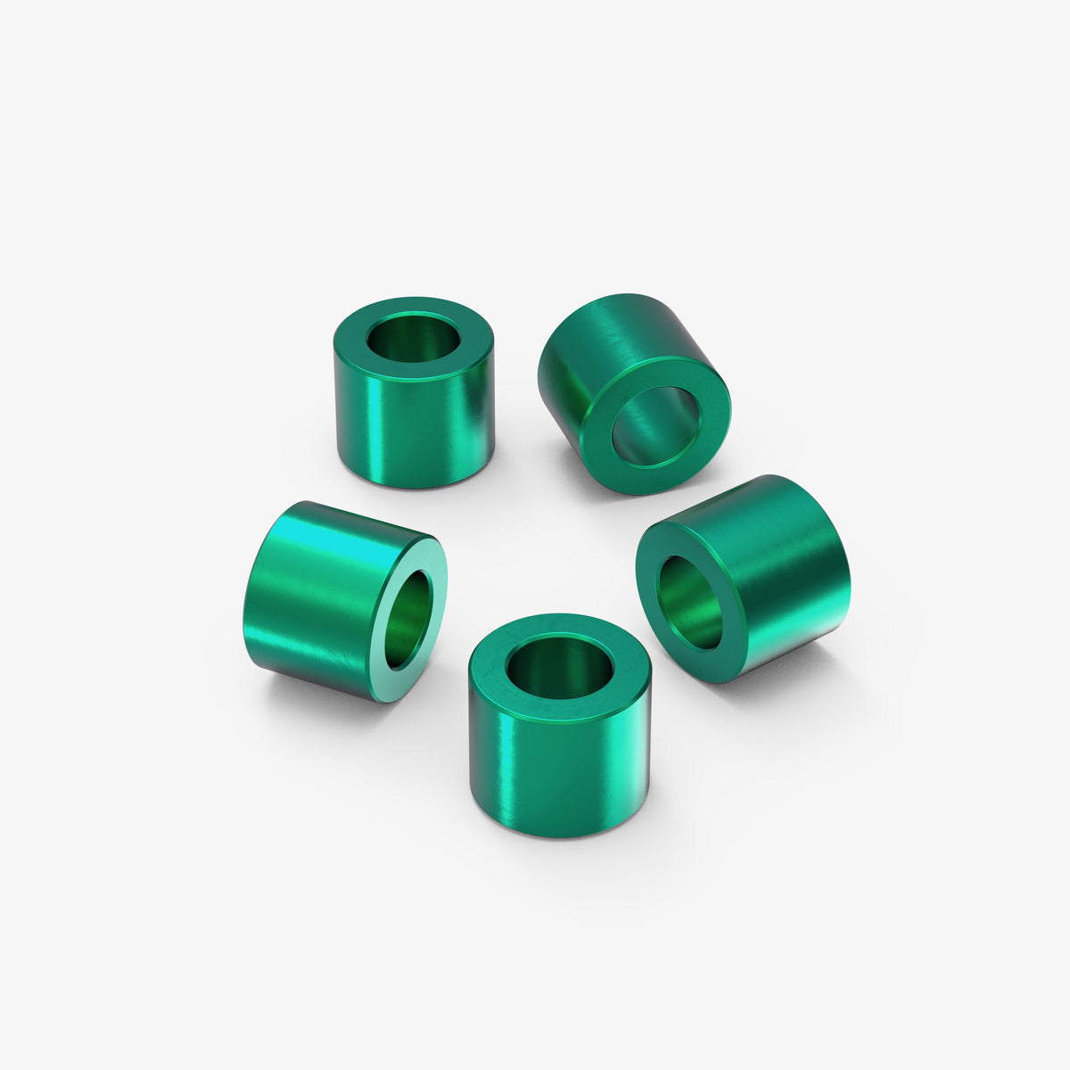 Titanium Pony Beads