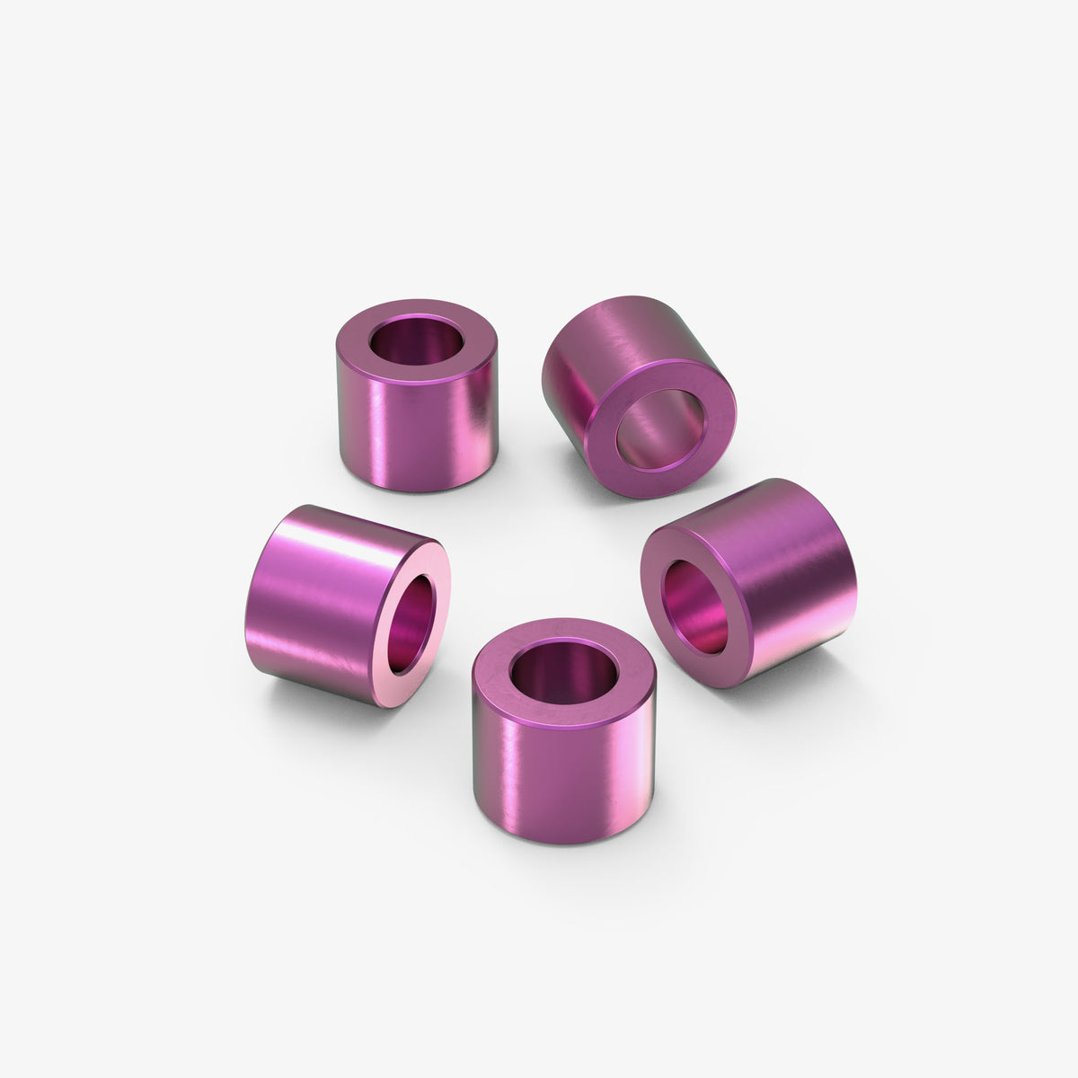 Titanium Pony Beads
