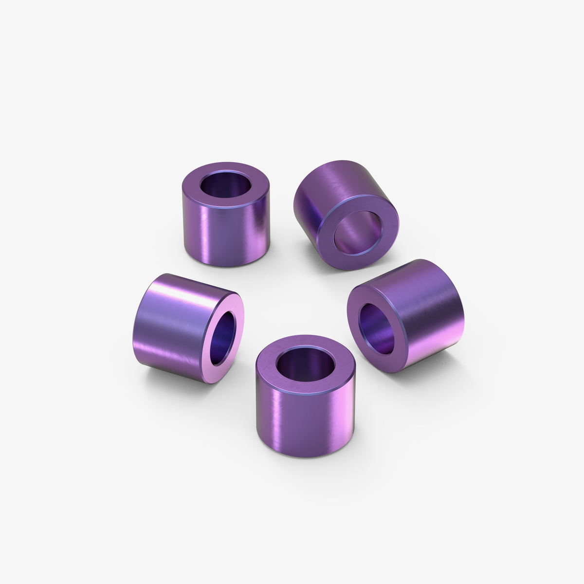 Titanium Pony Beads