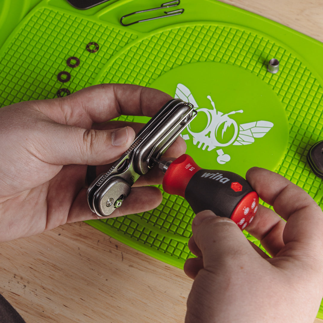 Titanium Scales for James Brand Redstone Knife-