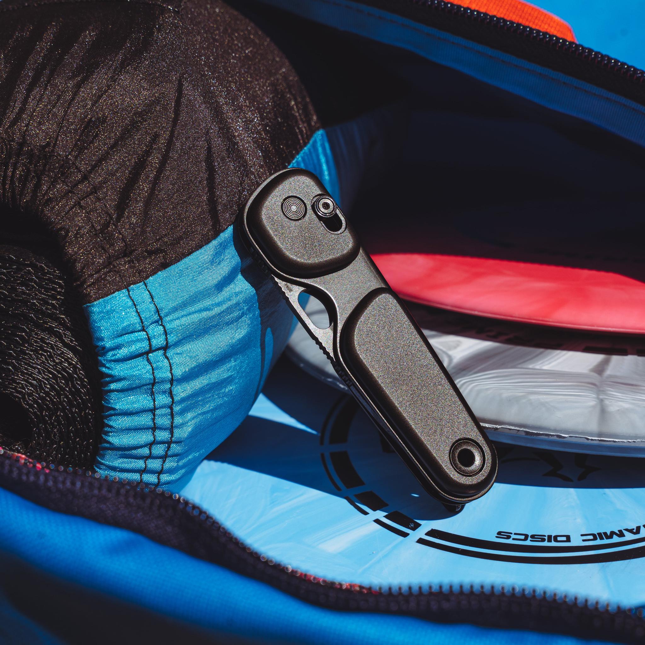 Titanium Scales for James Brand Redstone Knife-