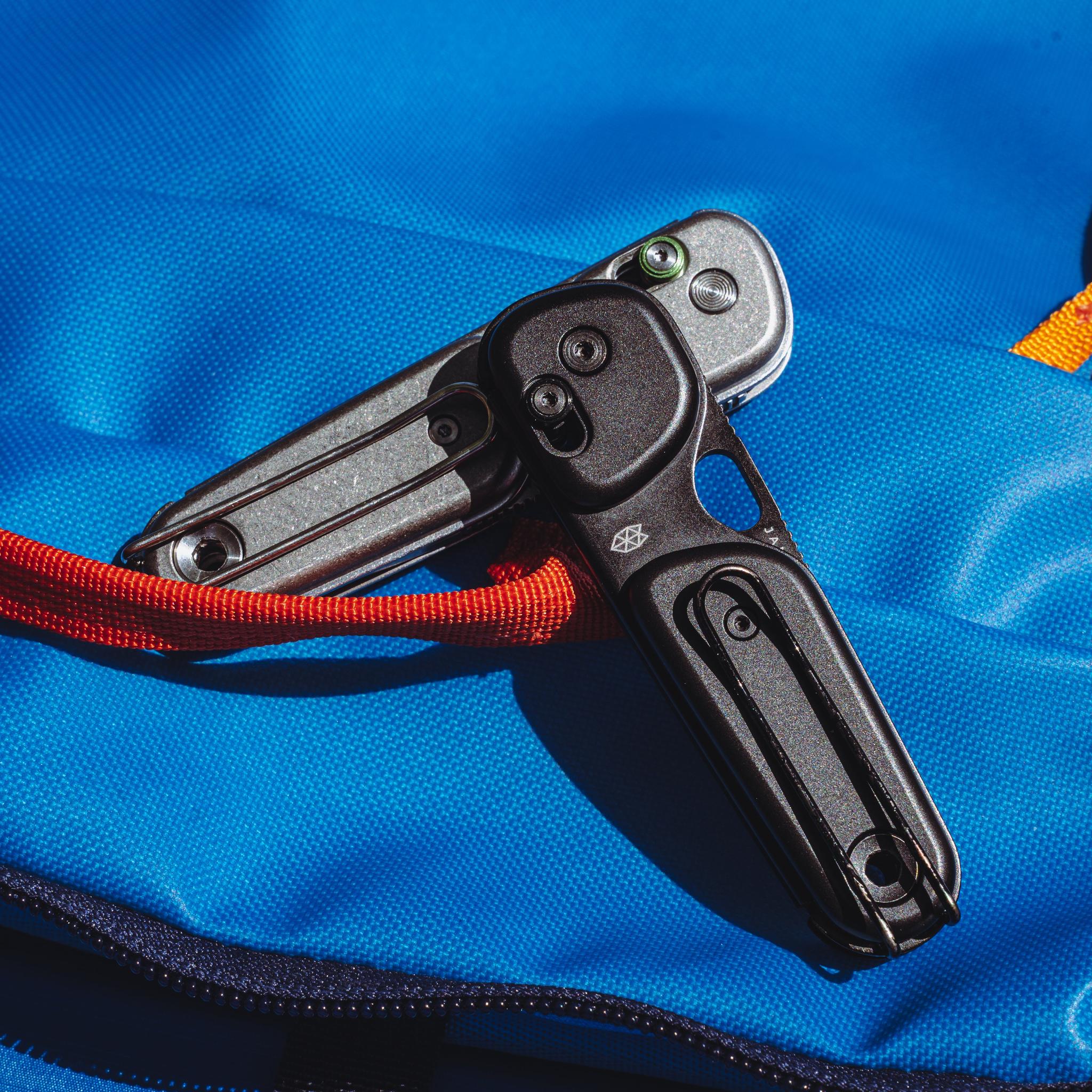 Titanium Scales for James Brand Redstone Knife-