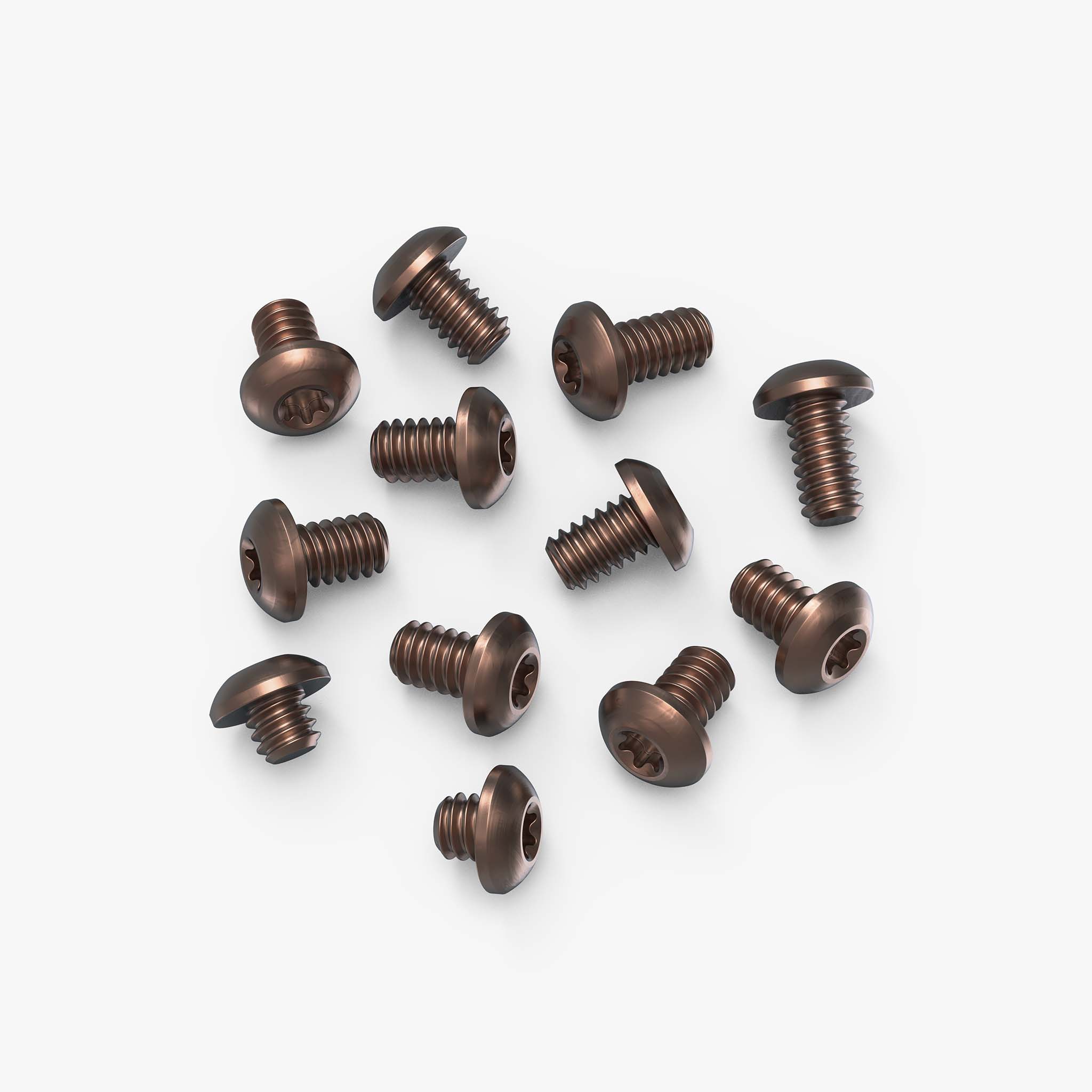 Titanium Screws for Benchmade Bugout & Mini Bugout-Hardware-Benchmade-Bronze Anodize-Flytanium