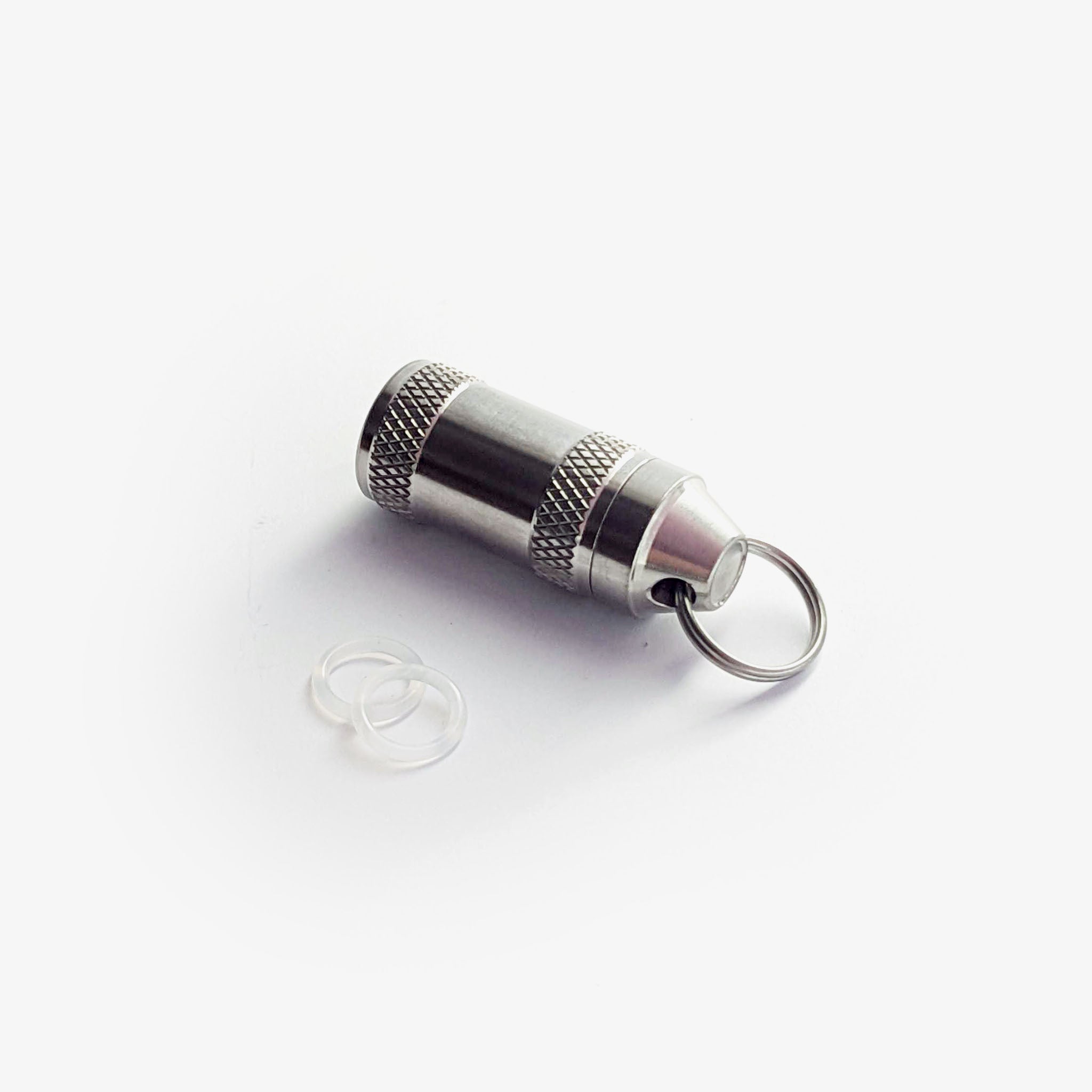 Titanium Tactical Crayon Capsule-Titanium Satin