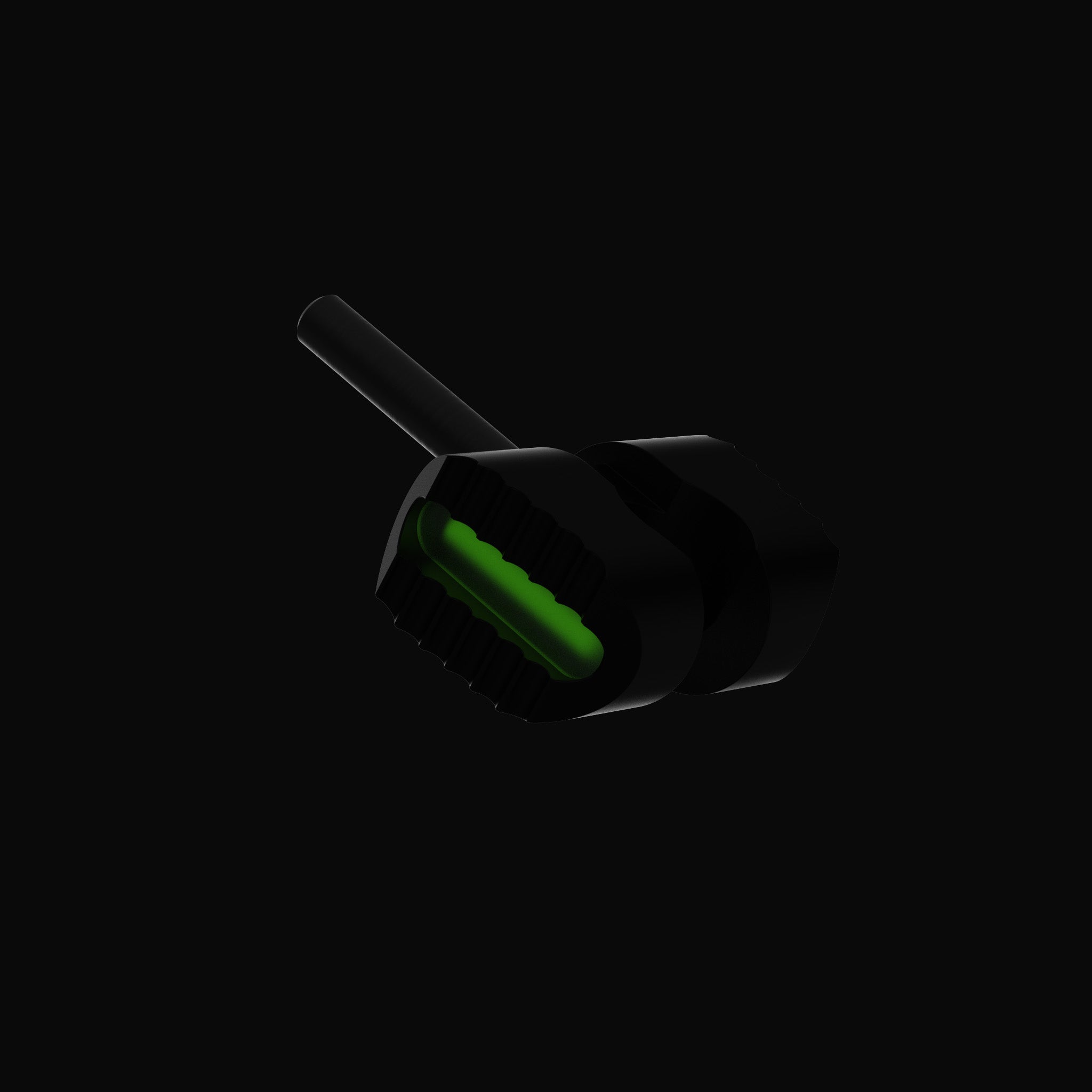 Tritium Titanium Ball Cage Lock for Spyderco Manix 2 Knife