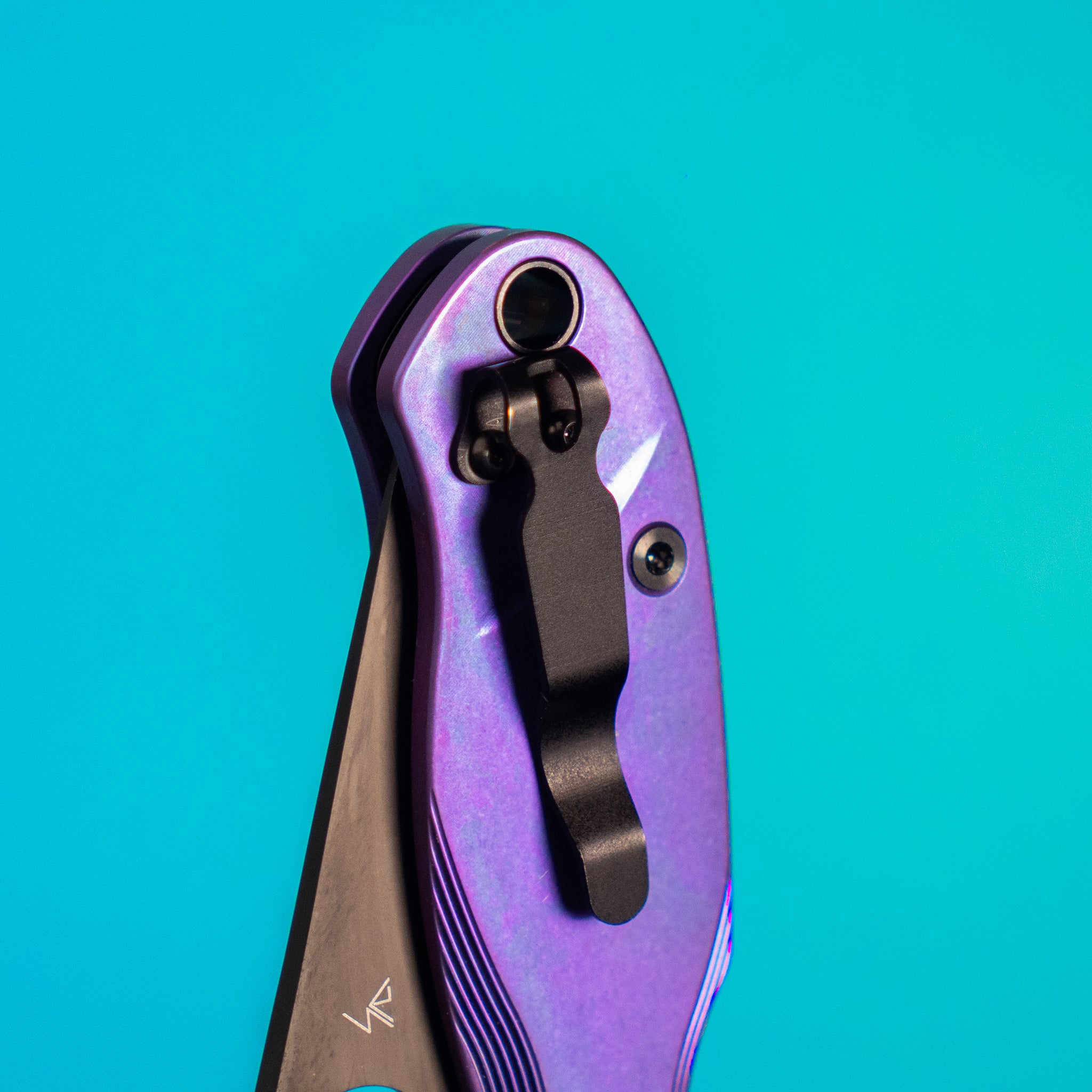 Universal Titanium Pocket Clip for Benchmade and Spyderco Knives