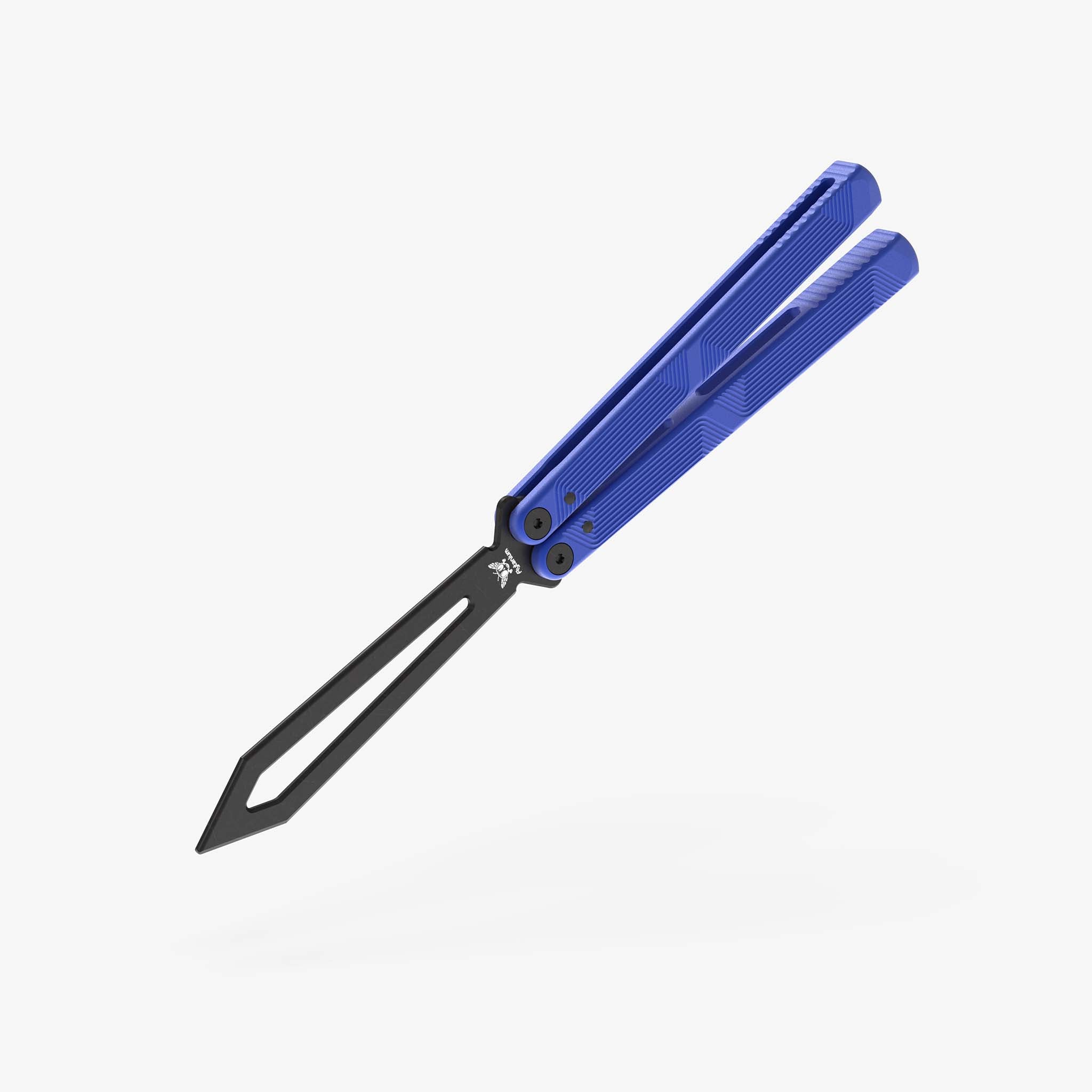 Zenith Trainer 2.0-Balisong Trainer-Flytanium-Static Blue-Black Coated-Flytanium