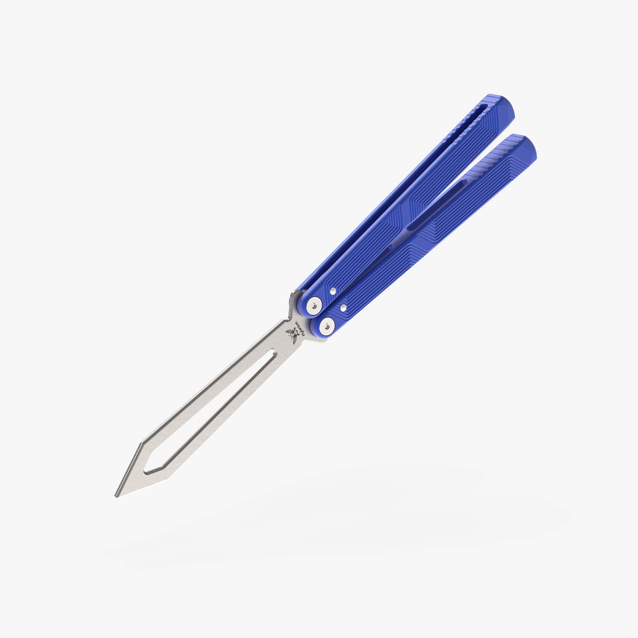 Zenith Trainer 2.0-Balisong Trainer-Flytanium-Static Blue-Stonewash-Flytanium