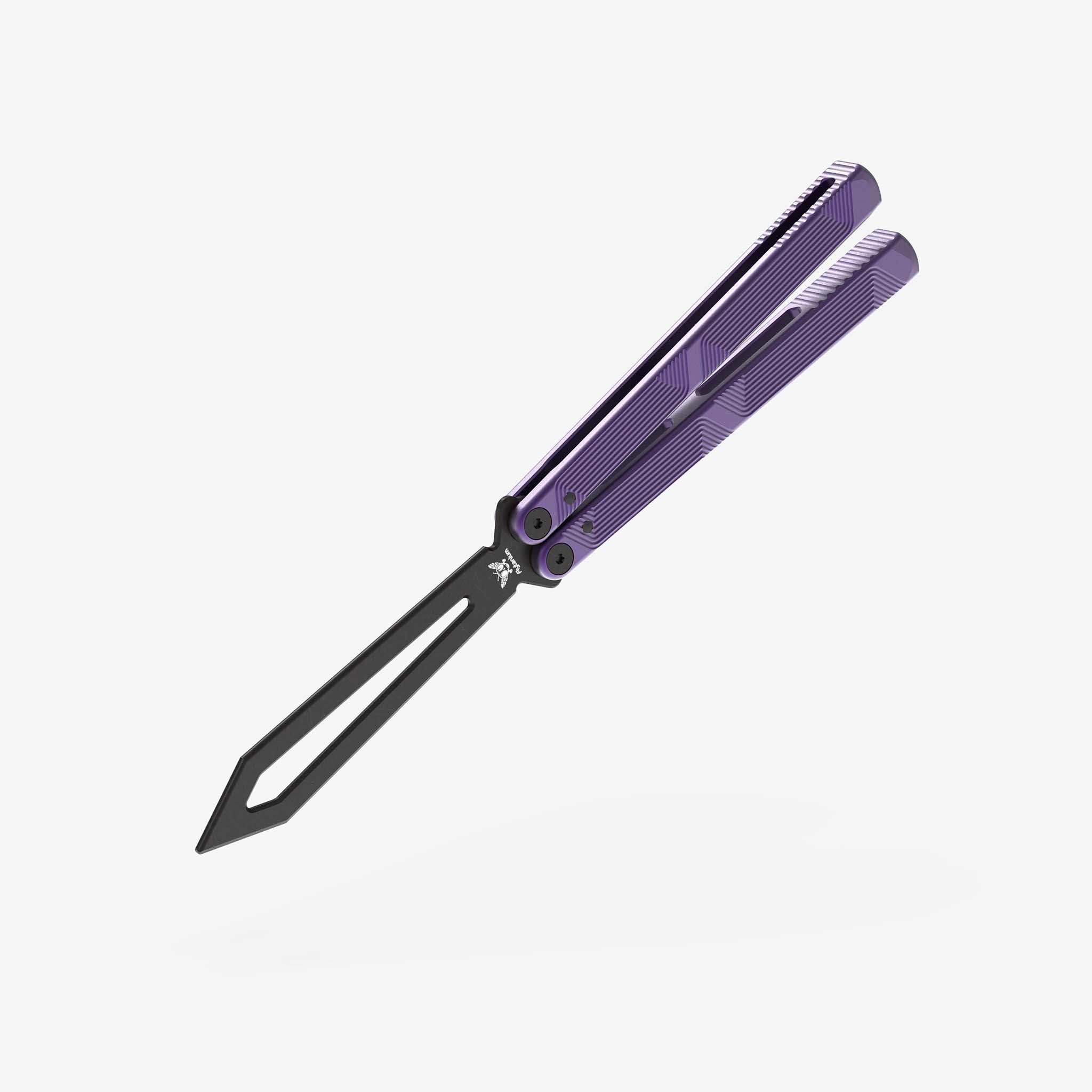 Zenith Trainer 2.0-Balisong Trainer-Flytanium-Ultra Violet-Black Coated-Flytanium