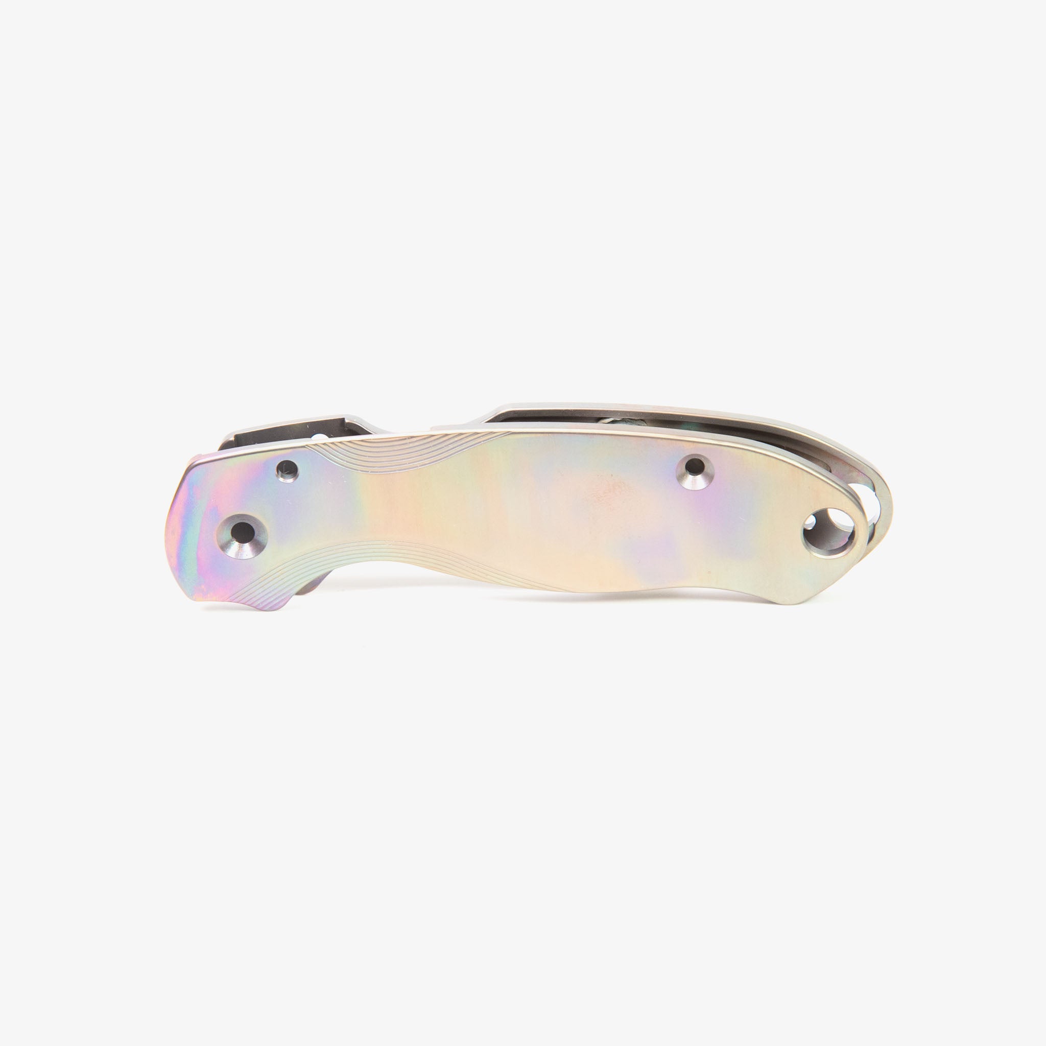 LTD "Interstellar" Titanium Lotus Spyderco Para 3 Scales-Interstellar