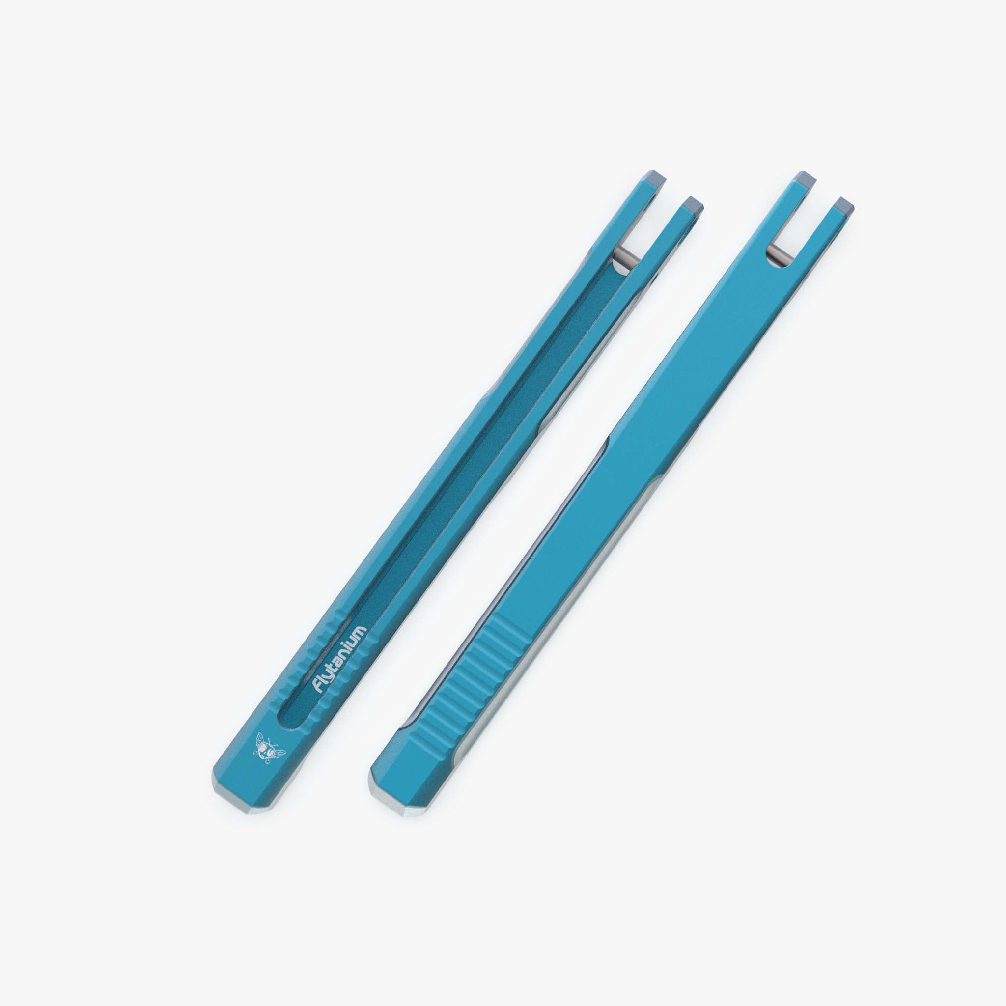 Aluminum v1.5 Handles for the Kershaw Lucha Balisong-Solar Blue