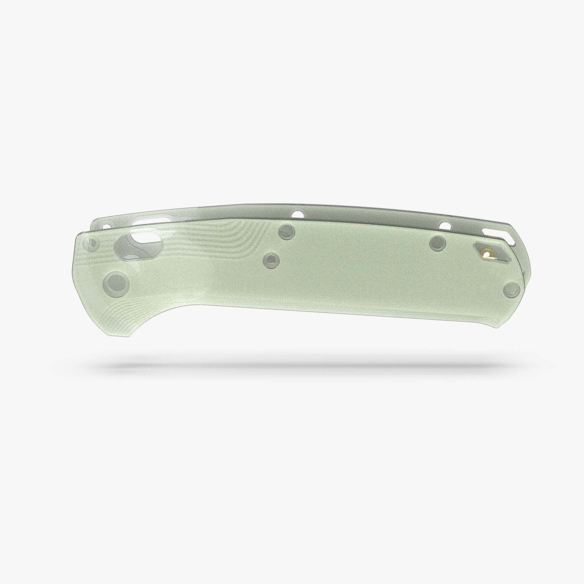 G-10 Scales for Benchmade Taggedout Knife-Natural Jade