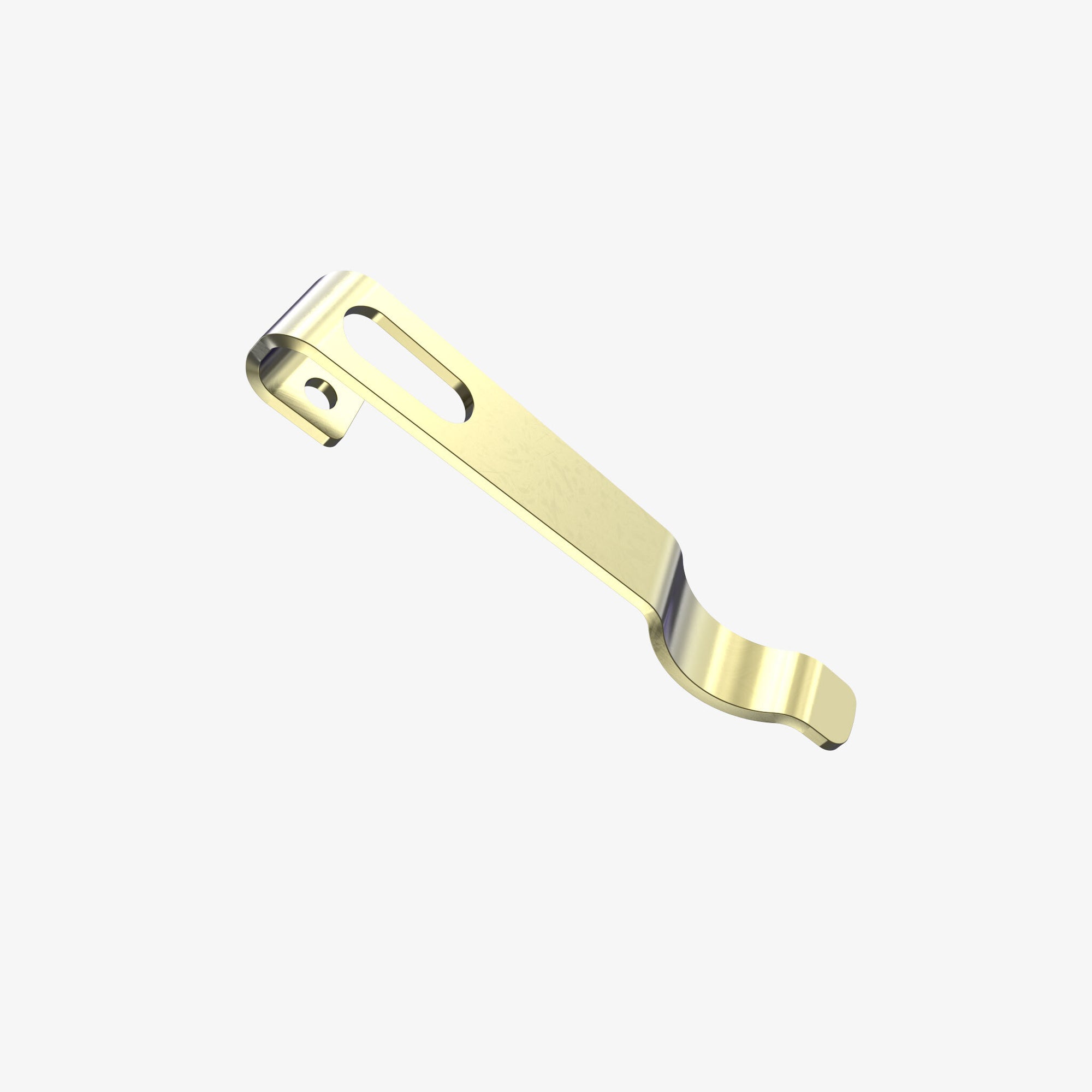 Titanium Pocket Clip for Boker Kalashnikov Knives-Gold Anodize