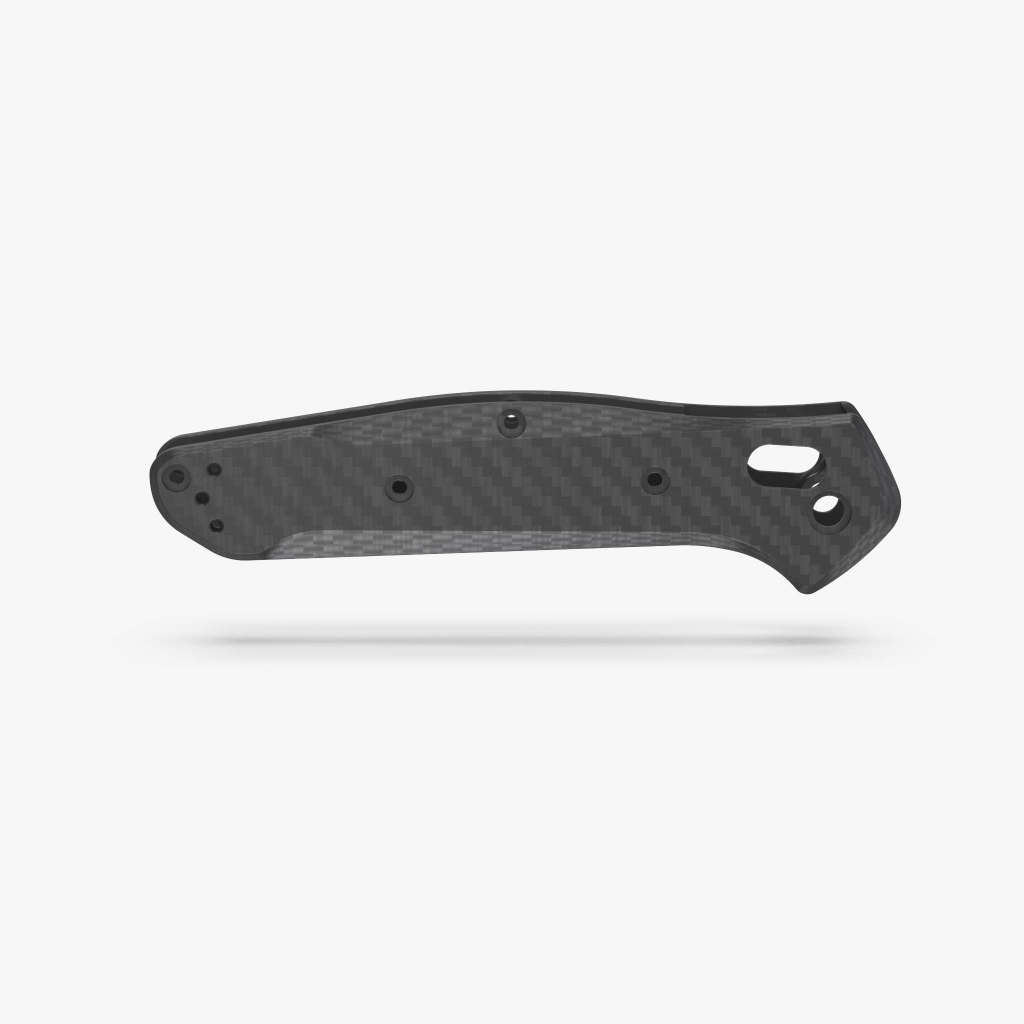 Carbon Fiber Radar Scales for Benchmade 940 Osborne Knife-Basket Weave