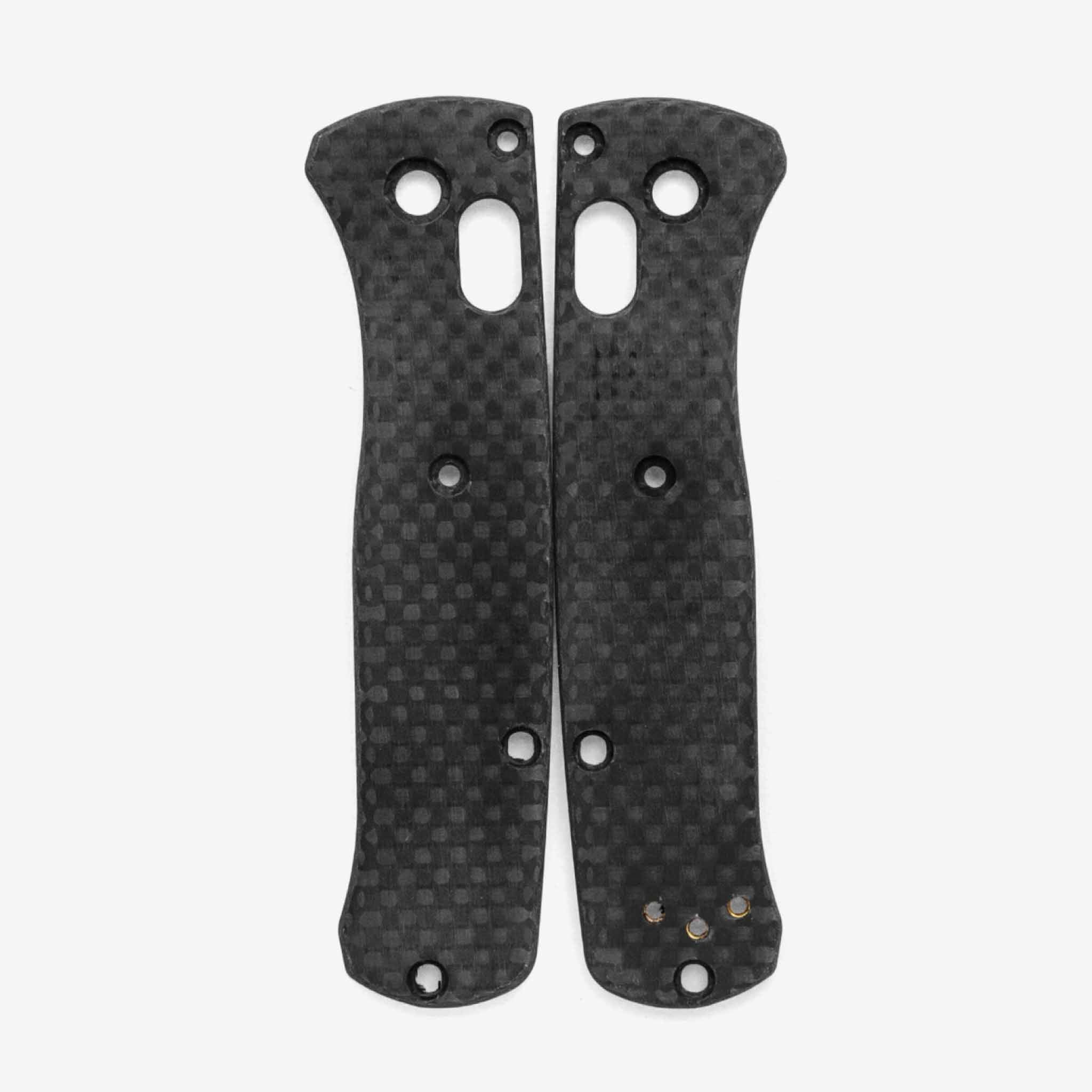 Benchmade Mini Bugout Carbon Fiber Scales Basket Weave