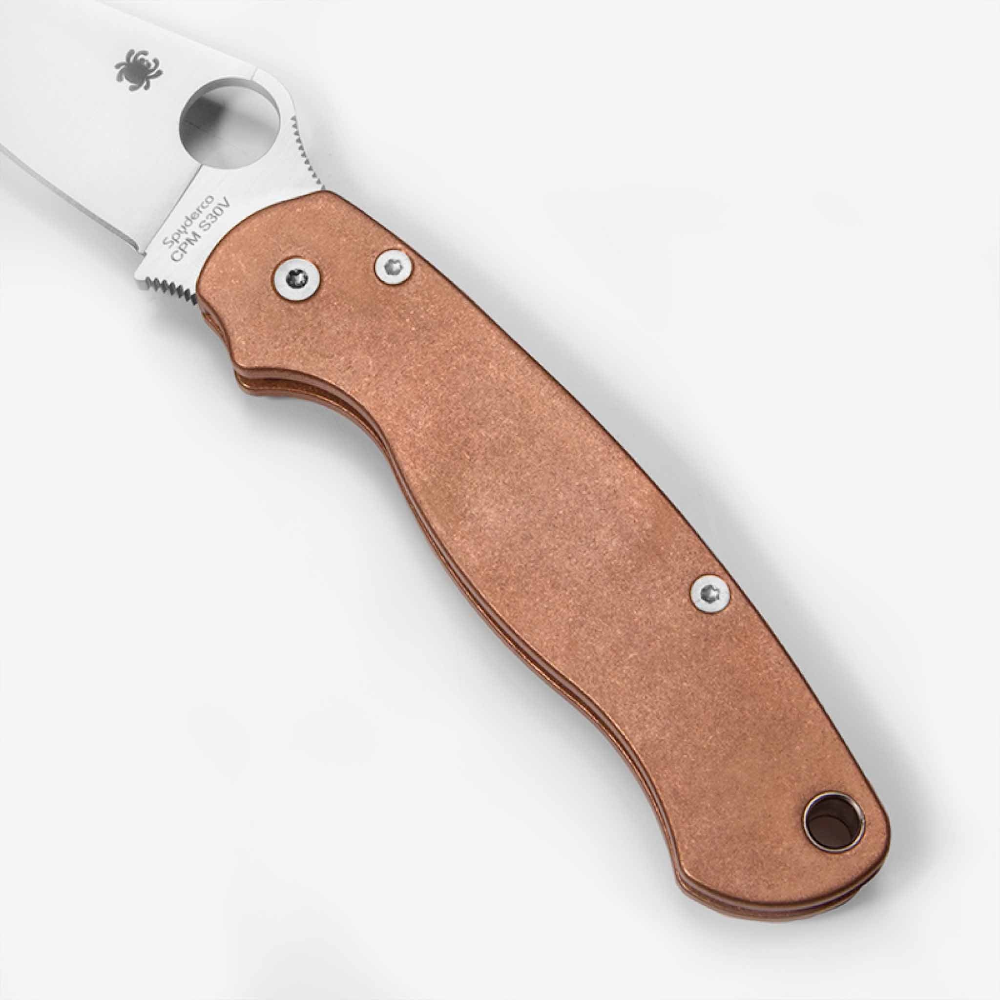 Spyderco Paramilitary 2 Copper Scales Classic