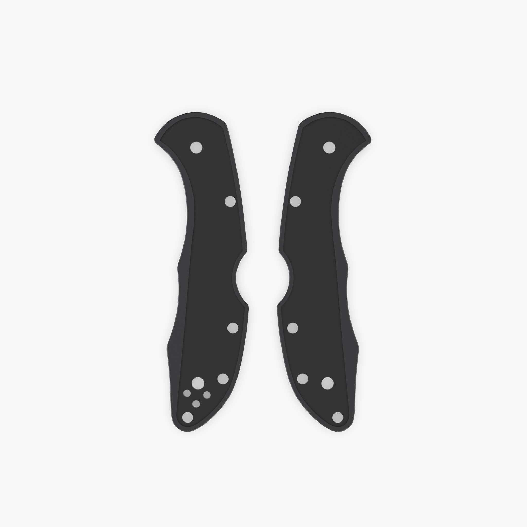 Classic Titanium Scales for Spyderco Delica-