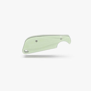Back view of the Flex scales for the CRKT Minimalist in natural G-10.