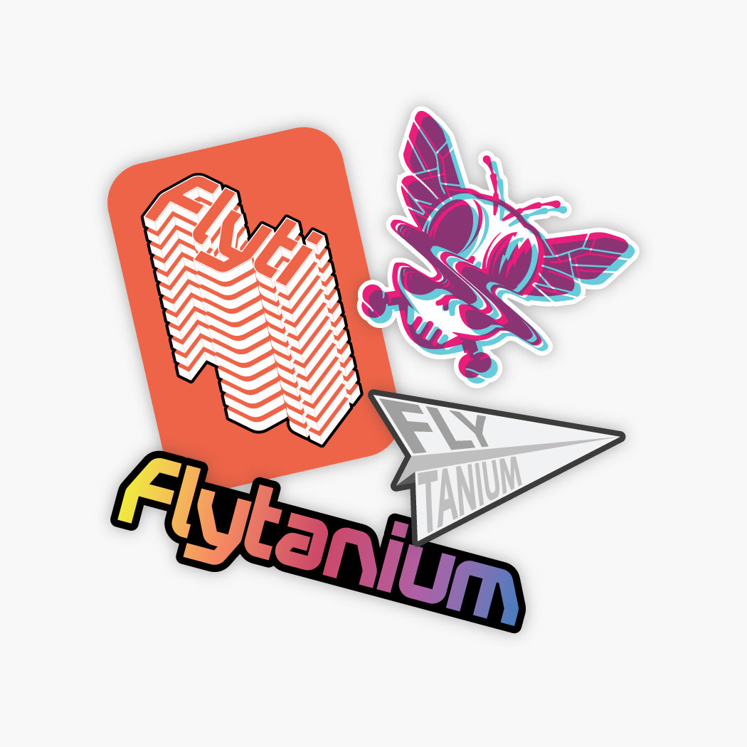 Dead Fly Society Sticker Pack-Aero Fly Sticker Pack