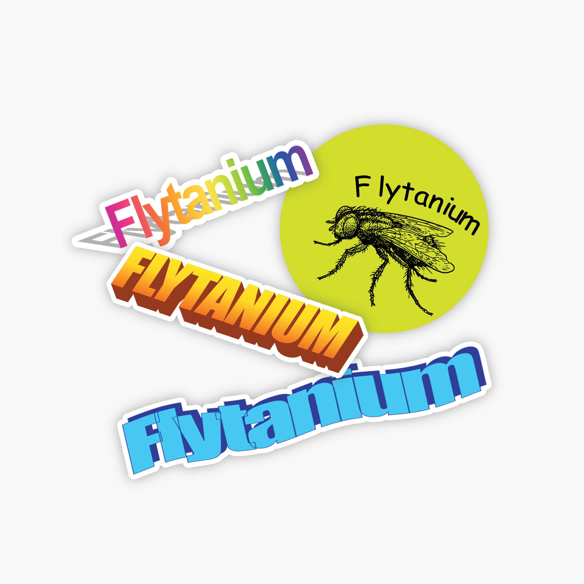 Dead Fly Society Sticker Pack-Clip Art Fly Sticker Pack