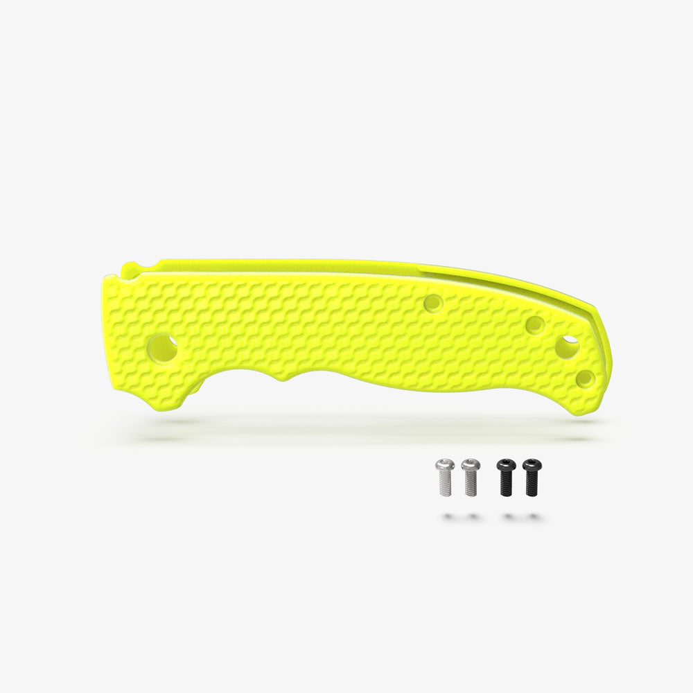 Wavelength Scales for Demko AD 20.5 Knife-Dayglow Yellow