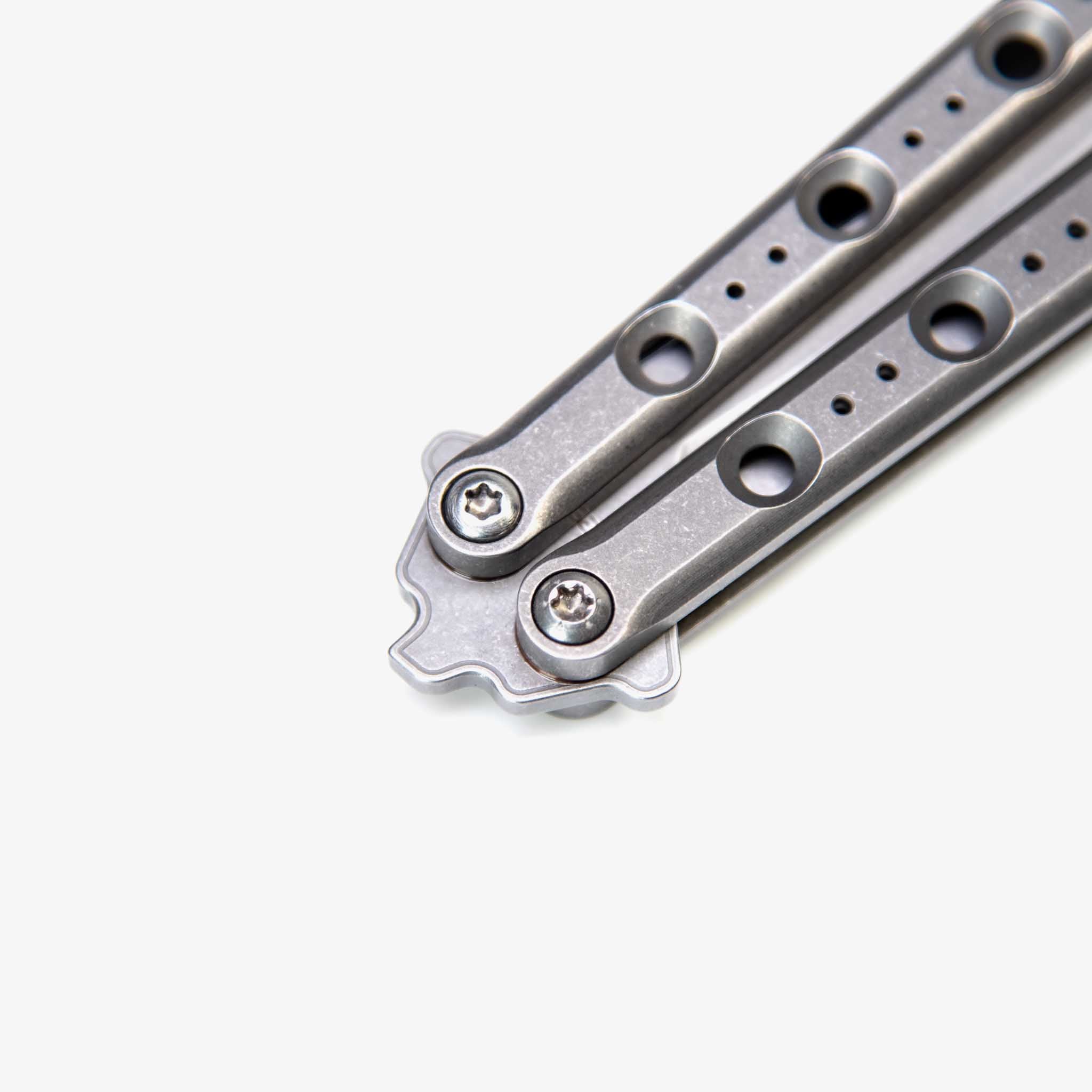 FLY One Balisong - Plain Stonewash-Multi