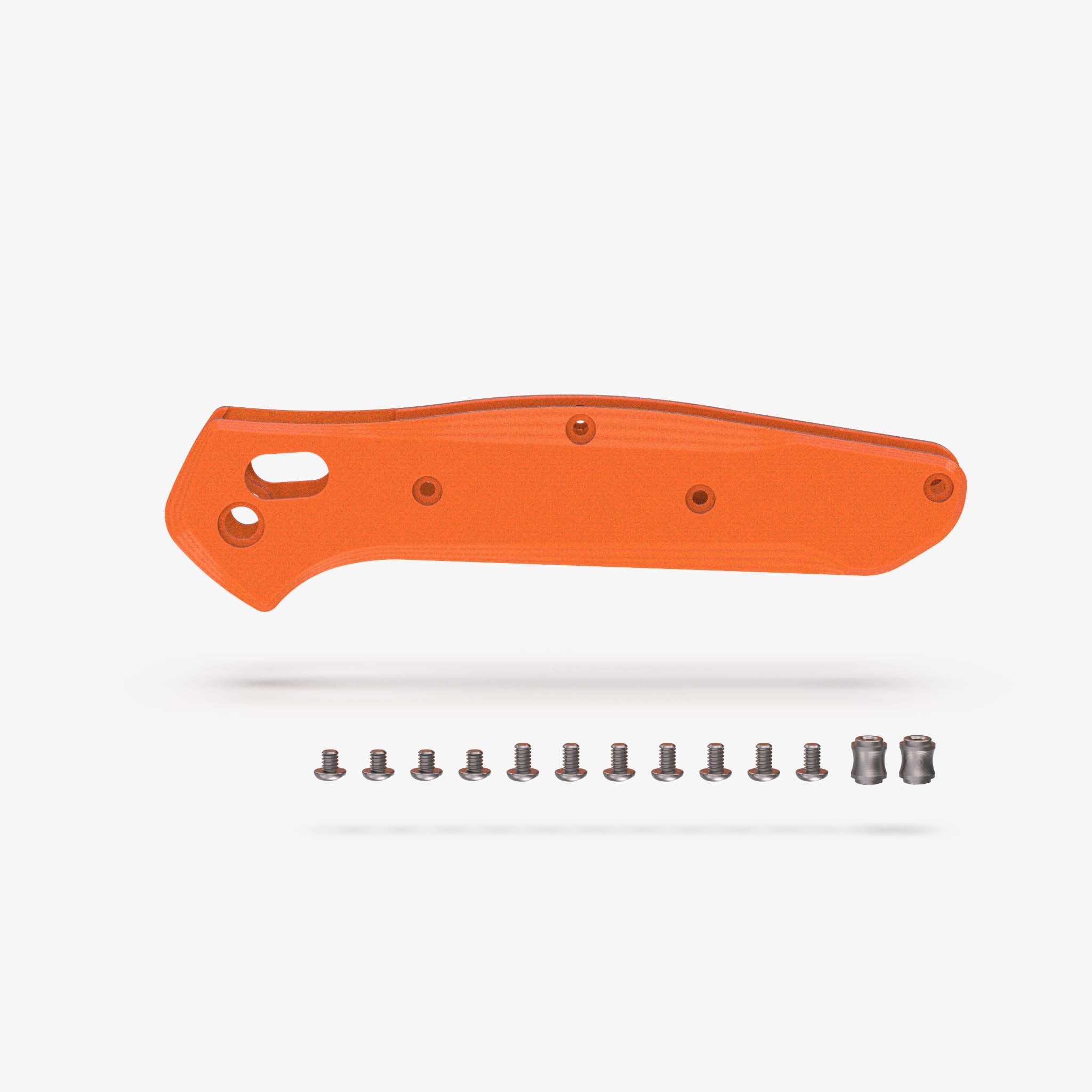 G-10 Radar Scales for Benchmade 940 Osborne Series-Molten Orange