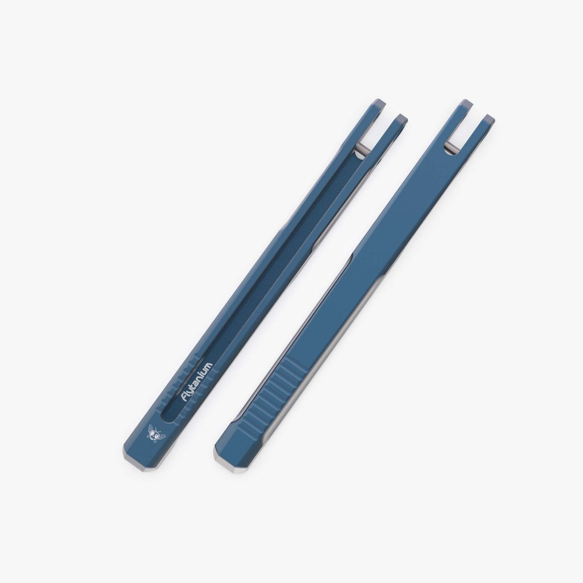 Aluminum v1.5 Handles for the Kershaw Lucha Balisong-Slate Blue