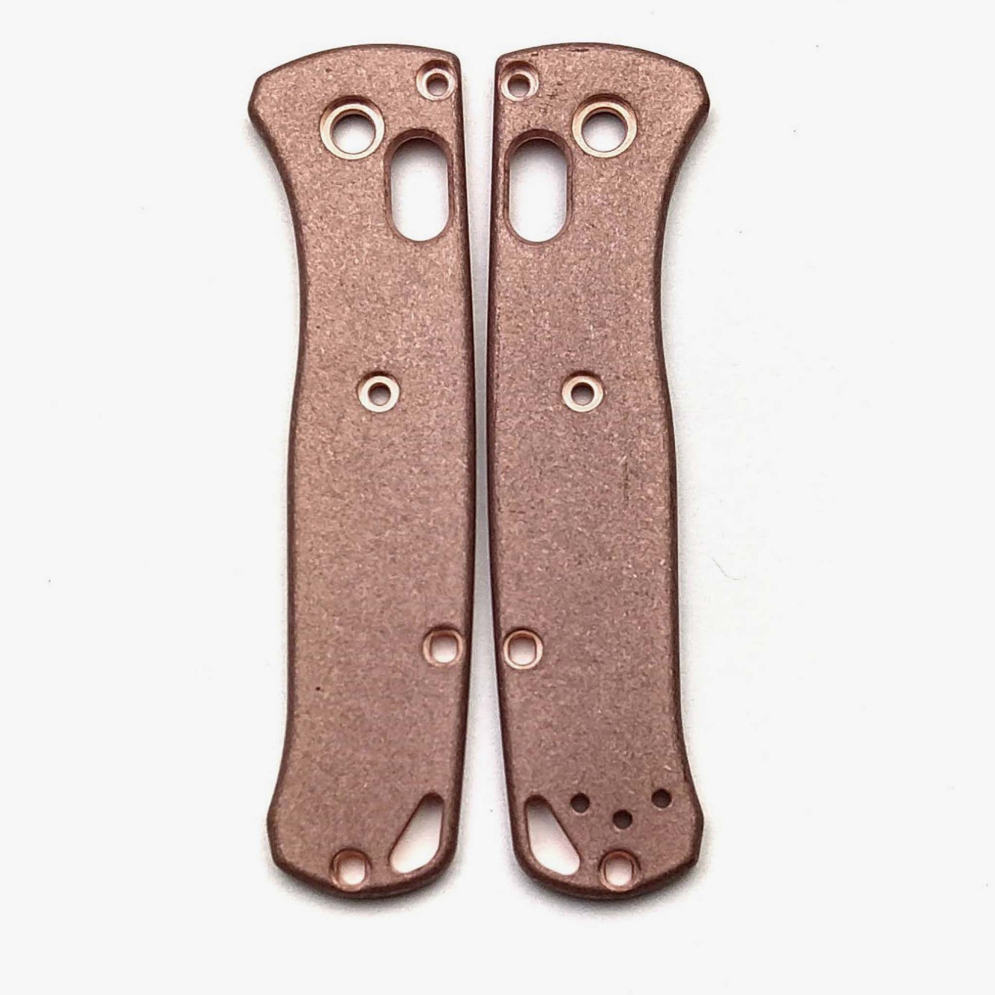Classic Copper Scales for Benchmade MINI Bugout Knife-Copper Stonewash