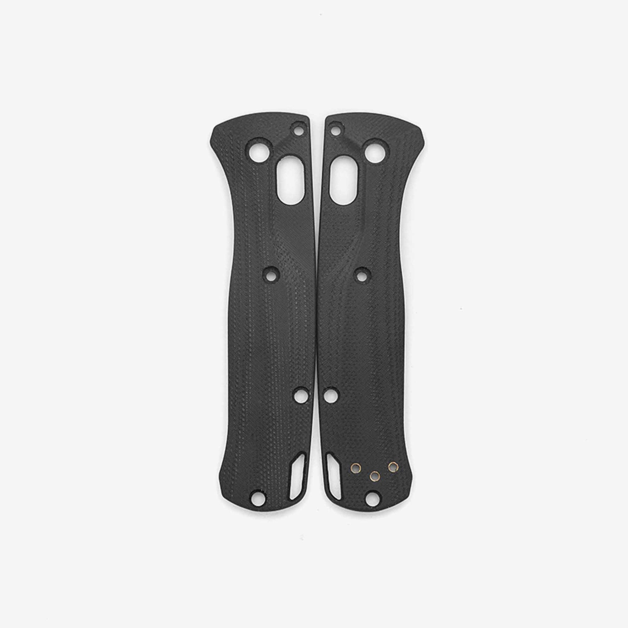 Black Crossfade G-10 scales for the Benchmade Mini Bugout.