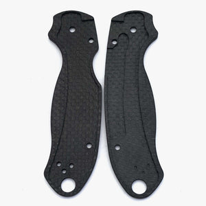 Classic Carbon Fiber Scales for Spyderco Para 3 Knife-