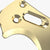 Brass Scales for Spyderco Manix 2 Knife-Brass Stonewash
