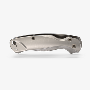 Titanium scales for the Spyderco Paramilitary 2 knife.